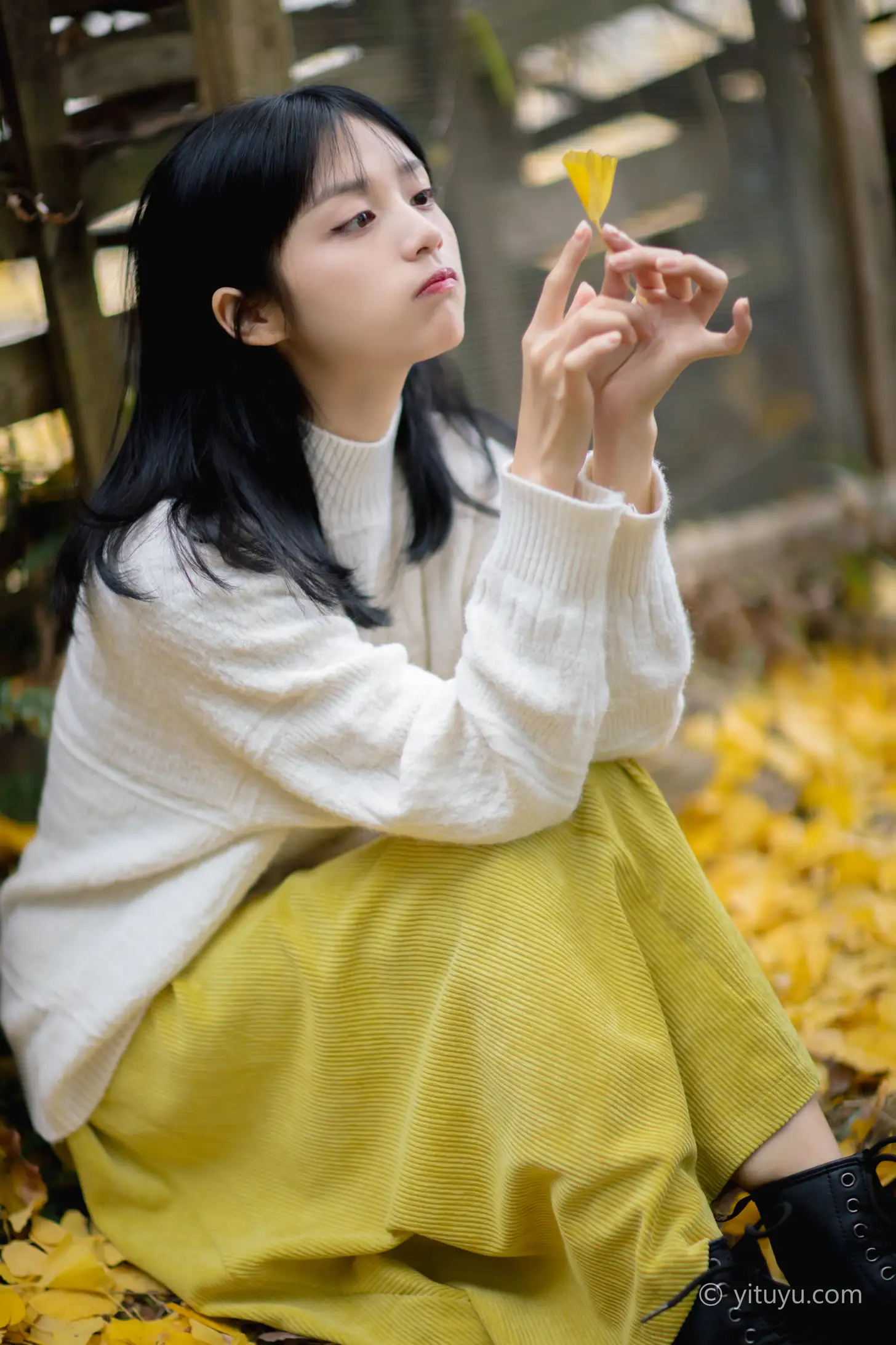 [艺图语] 2021.08.14 Vol.131 – 银杏之恋 雨文#[39P]-4