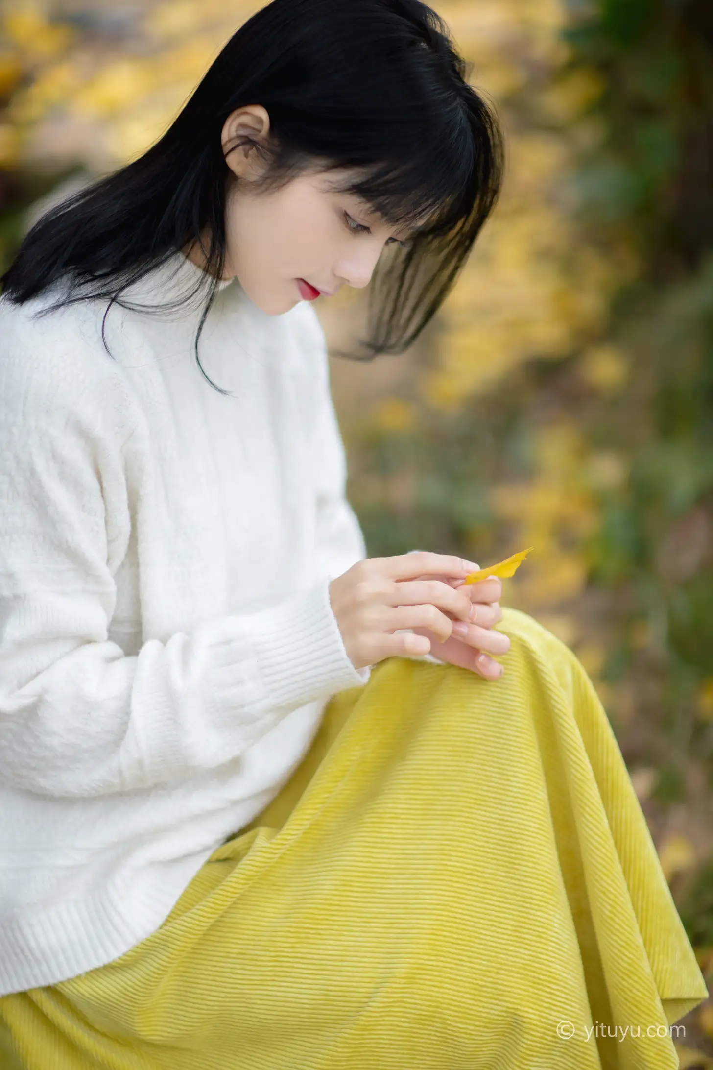 [艺图语] 2021.08.14 Vol.131 – 银杏之恋 雨文#[39P]-3
