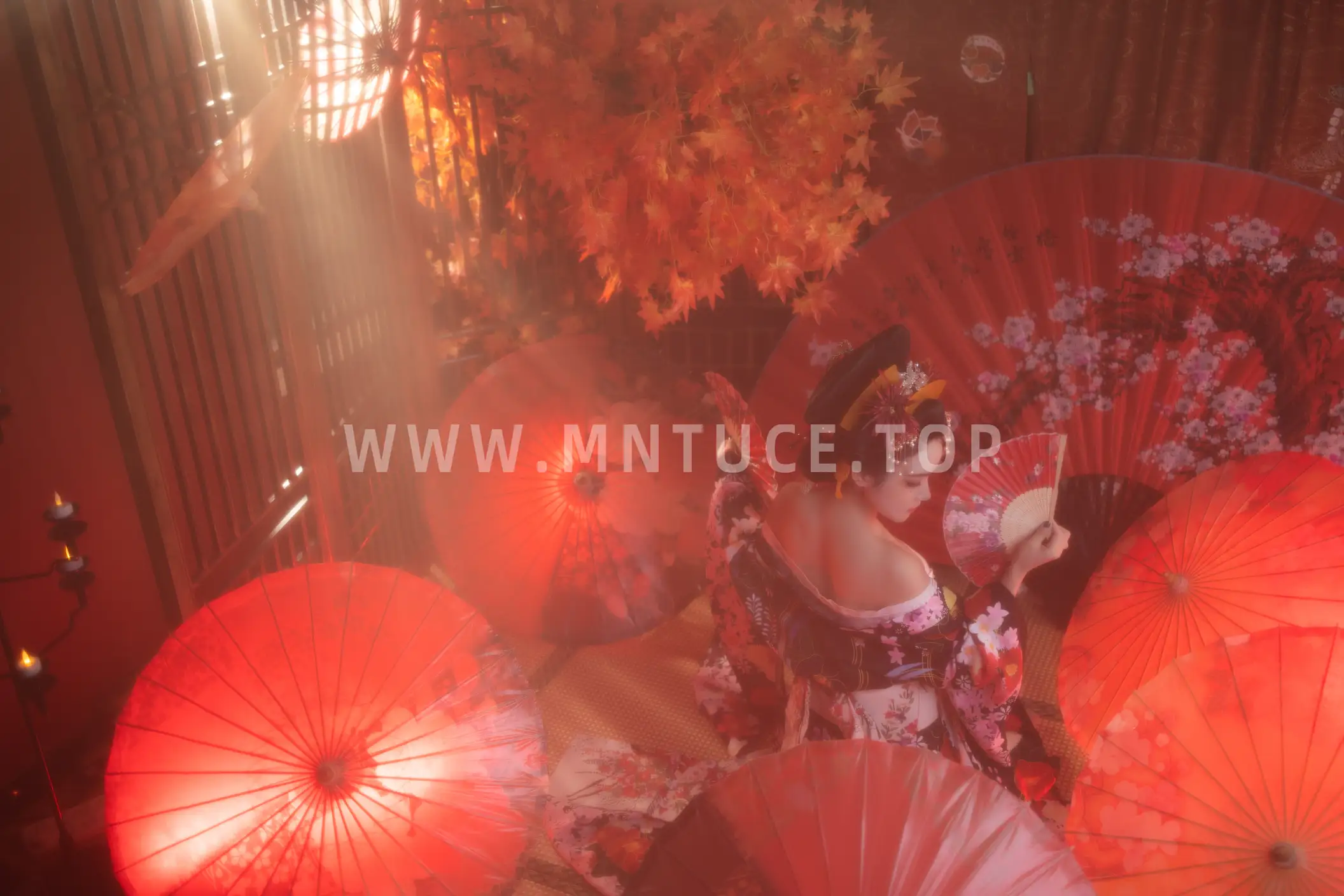[艺图语] 2022.06.22 Vol.1258 – 扇姬 莫妮卡#[26P]-9