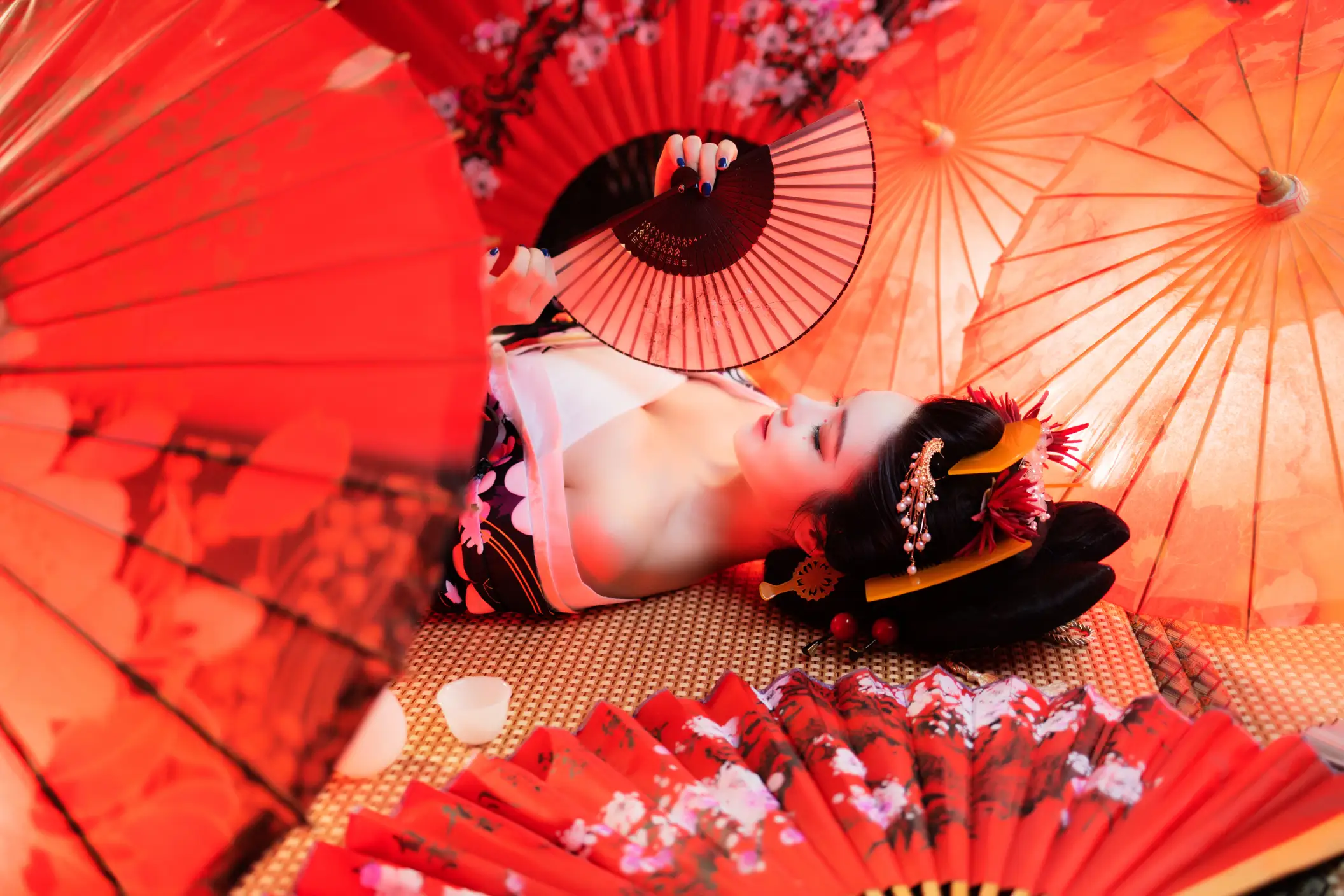 [艺图语] 2022.06.22 Vol.1258 – 扇姬 莫妮卡#[26P]-4
