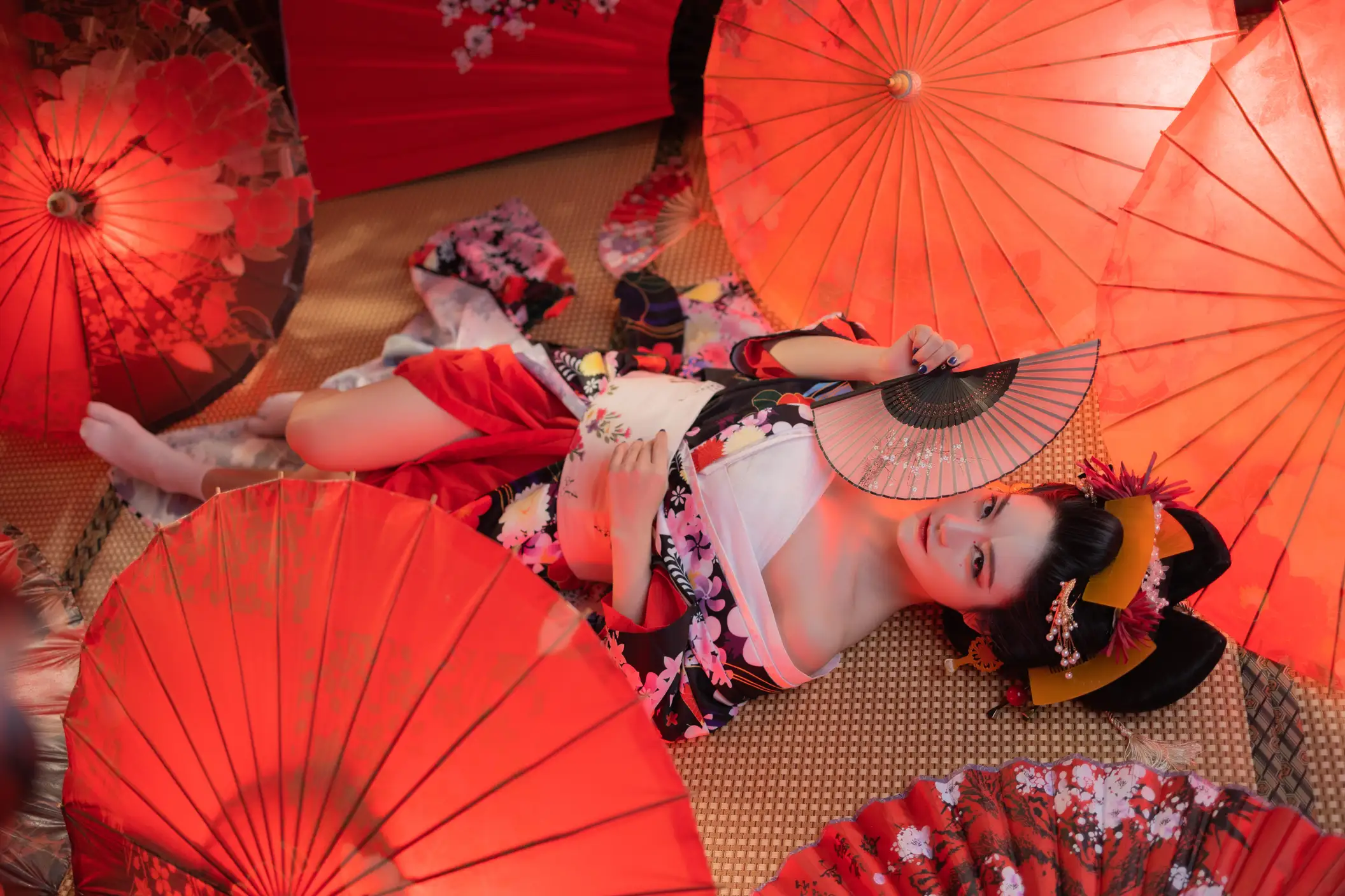 [艺图语] 2022.06.22 Vol.1258 – 扇姬 莫妮卡#[26P]-6