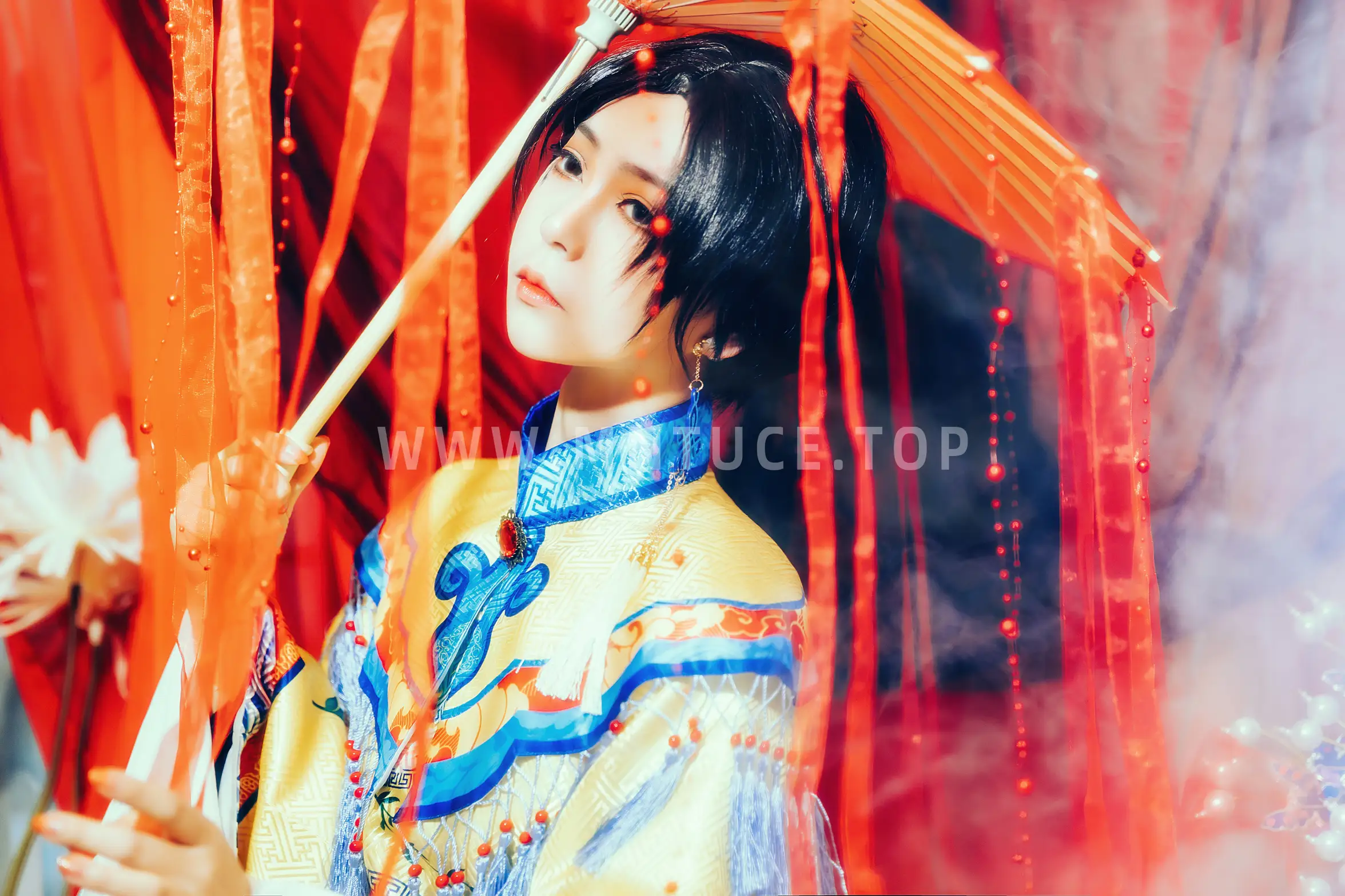 [艺图语] 2022.08.03 Vol.1615 – 秦衣cos 阡墨红尘#[20P]-8