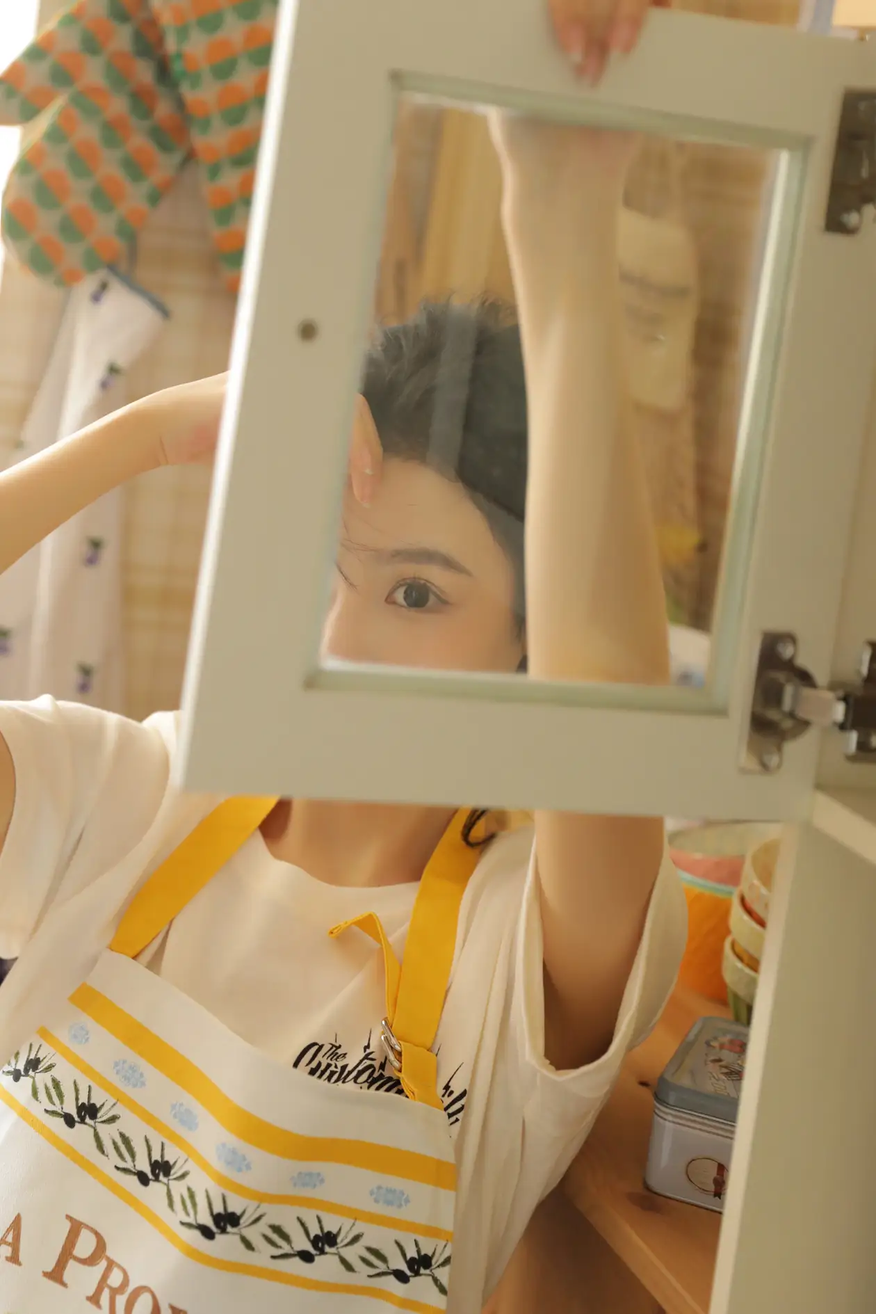 [艺图语] 2022.07.07 Vol.1403 – 橙味小厨娘 苡萱mua#[43P]-3