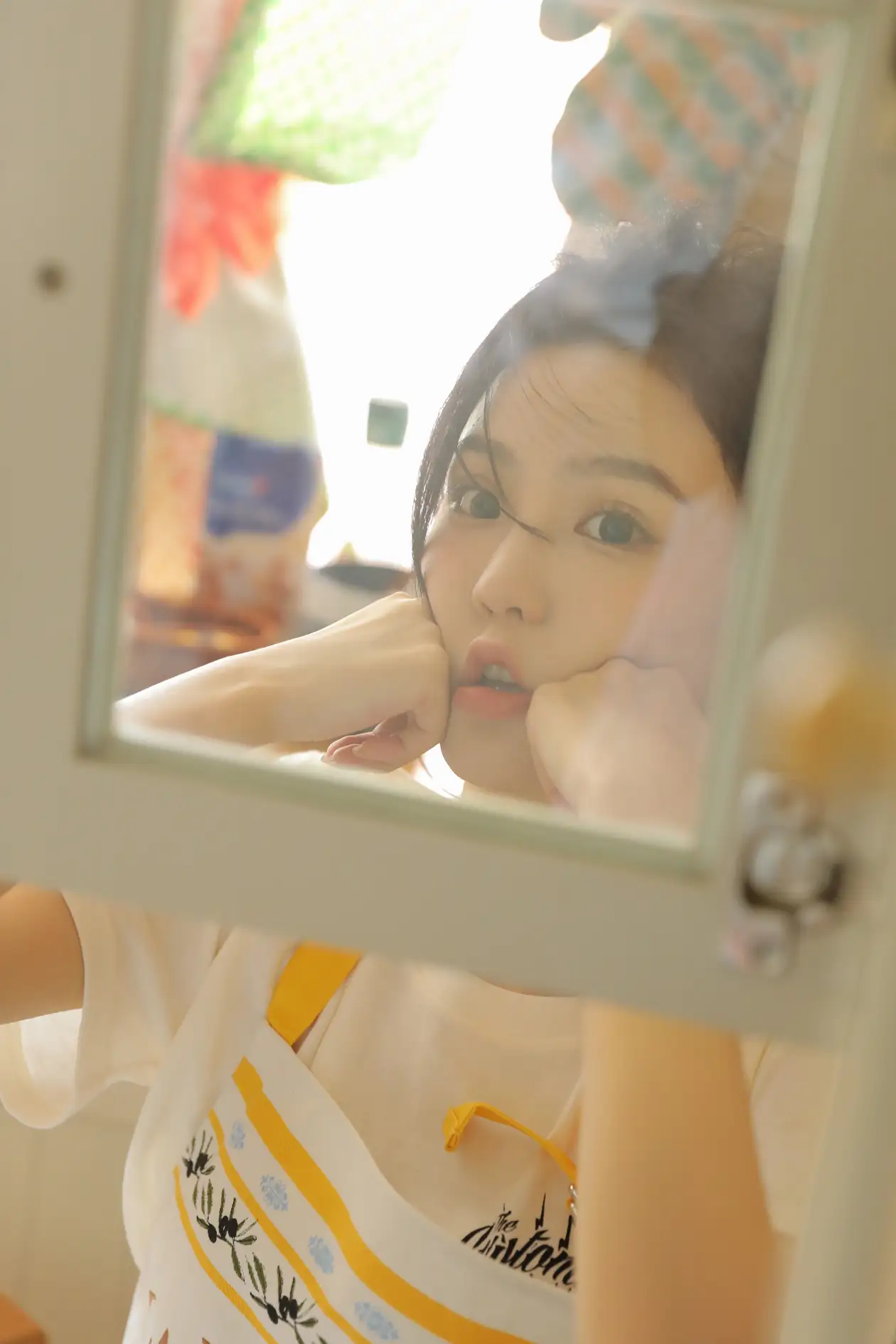 [艺图语] 2022.07.07 Vol.1403 – 橙味小厨娘 苡萱mua#[43P]-5
