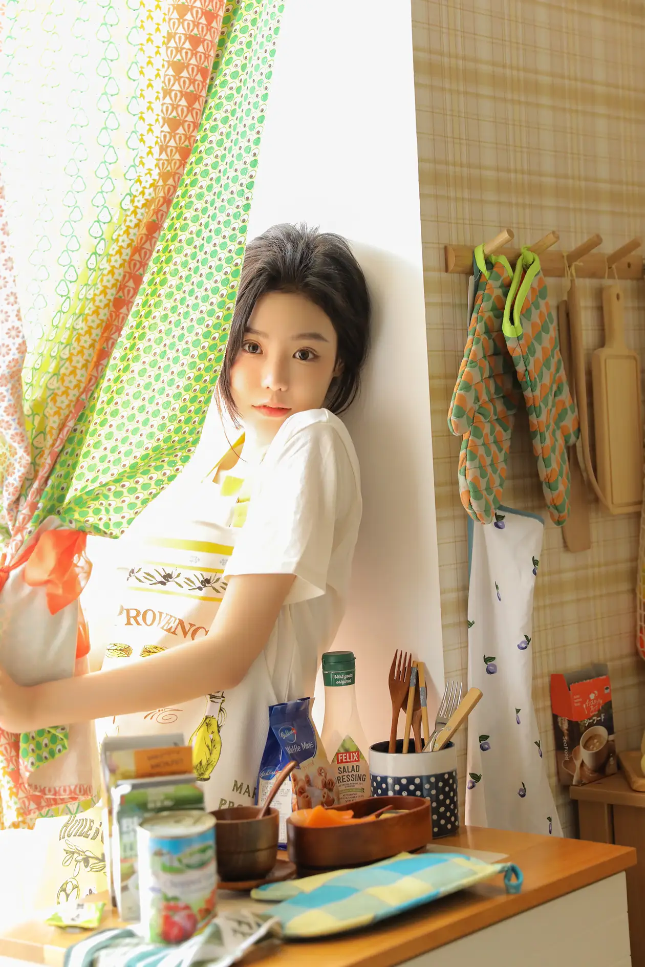 [艺图语] 2022.07.07 Vol.1403 – 橙味小厨娘 苡萱mua#[43P]-7