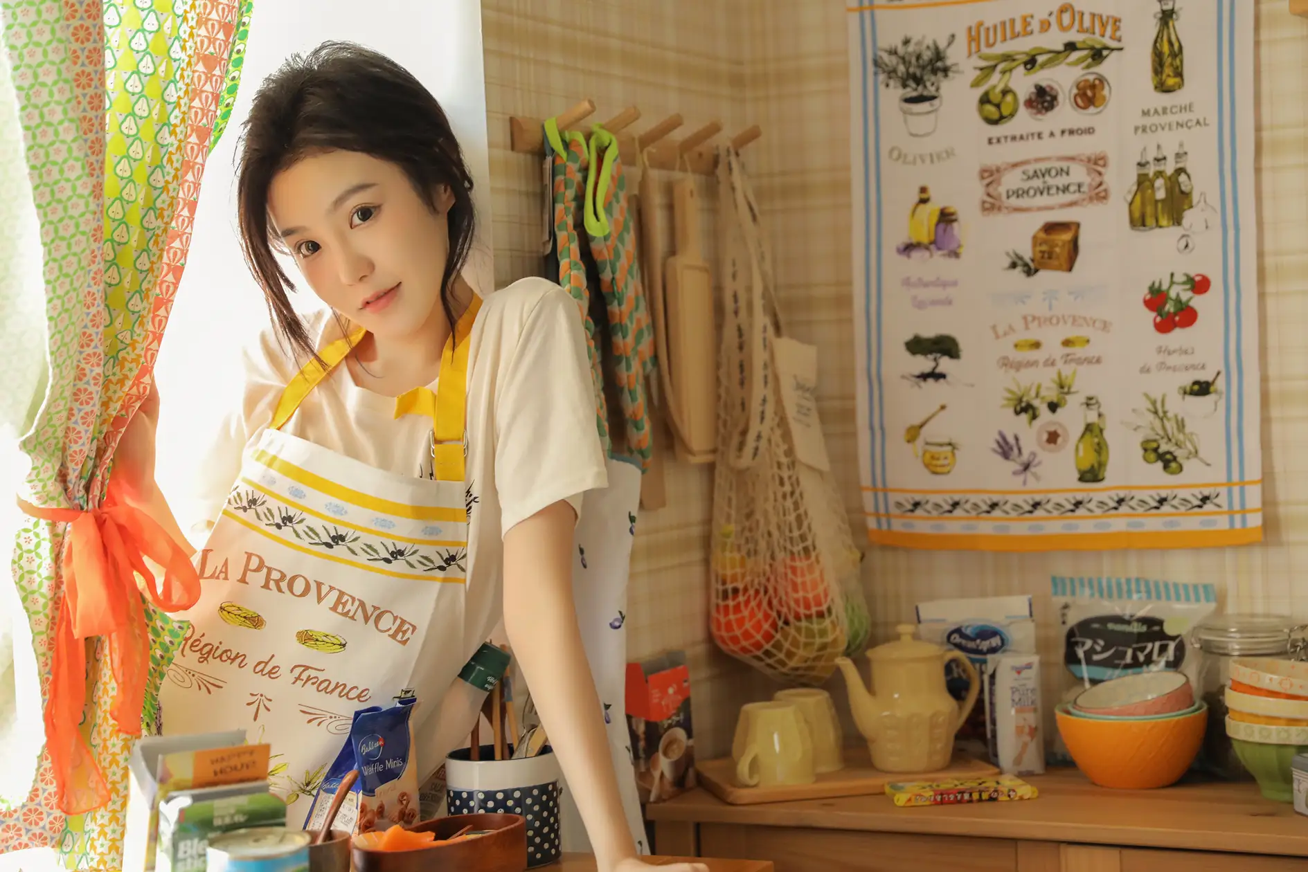 [艺图语] 2022.07.07 Vol.1403 – 橙味小厨娘 苡萱mua#[43P]-8