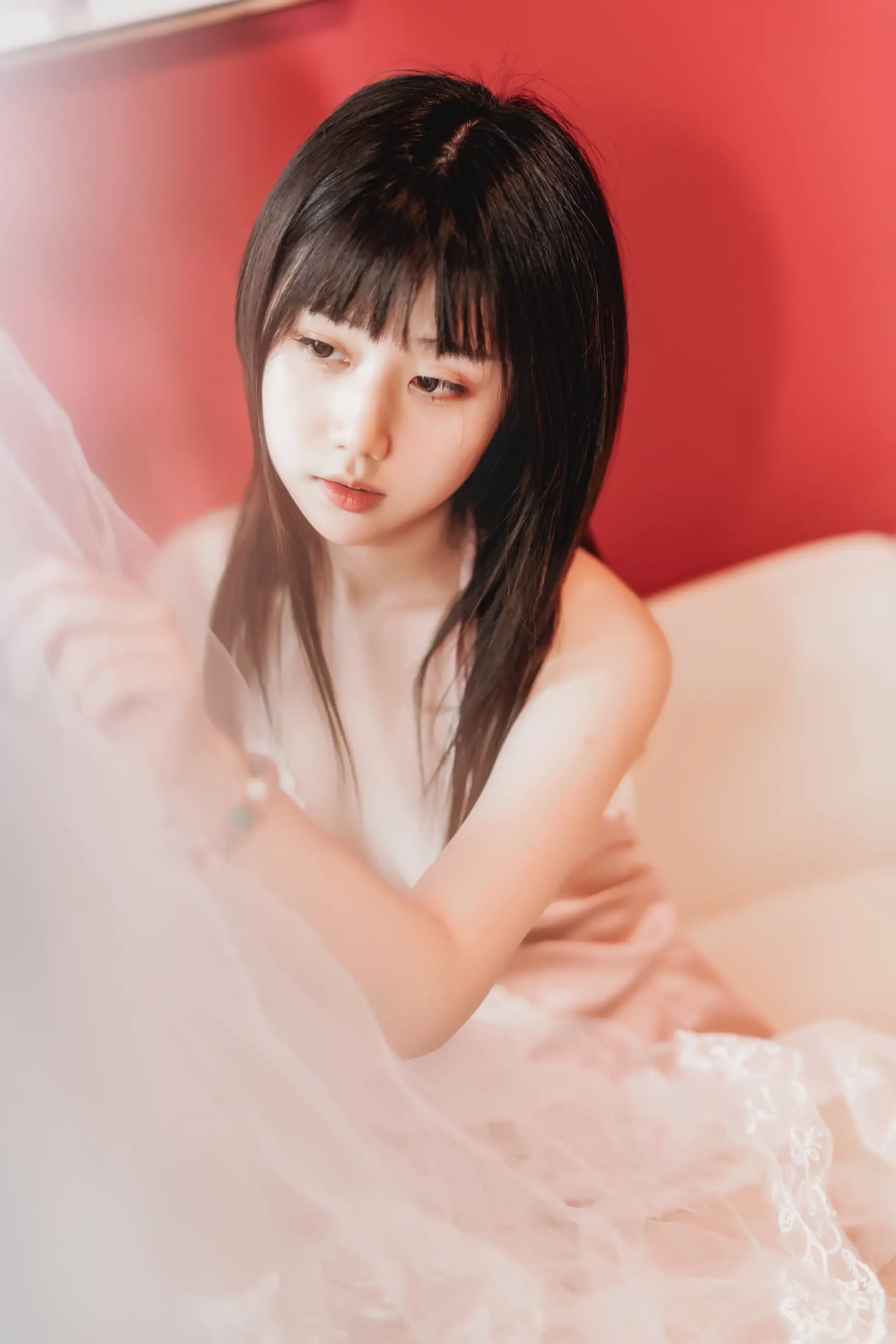 [艺图语] 2022.08.26 Vol.1794 – 赤色的想念 镜酱_#[21P]-1