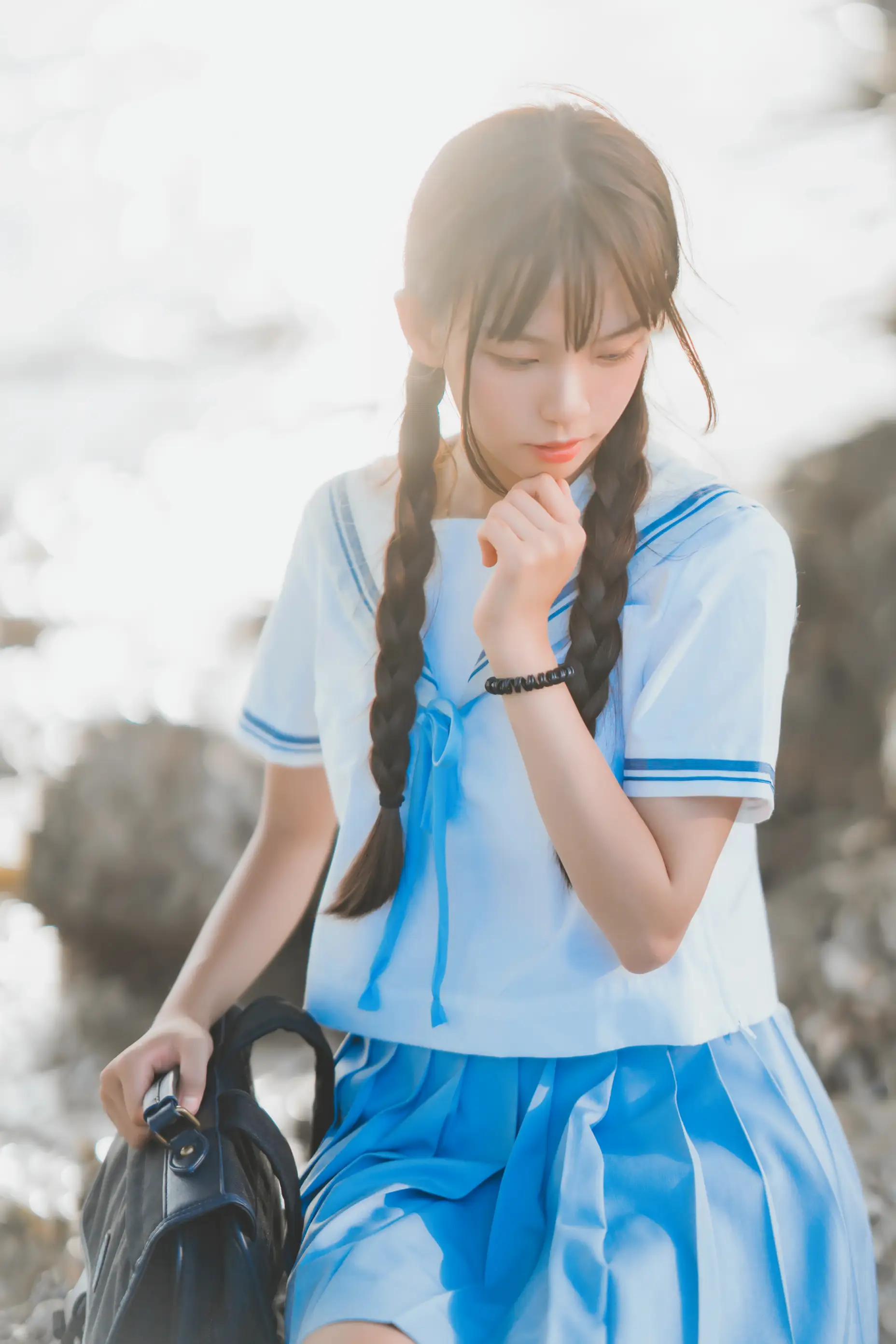 [艺图语] 2022.05.13 Vol.868 – 青春之海 萧萧子#[22P]-6