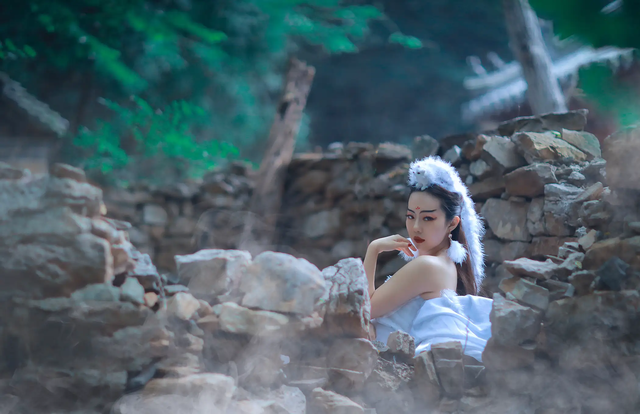 [艺图语] 2021.08.16 Vol.133 – 白狐 小米#[19P]-2