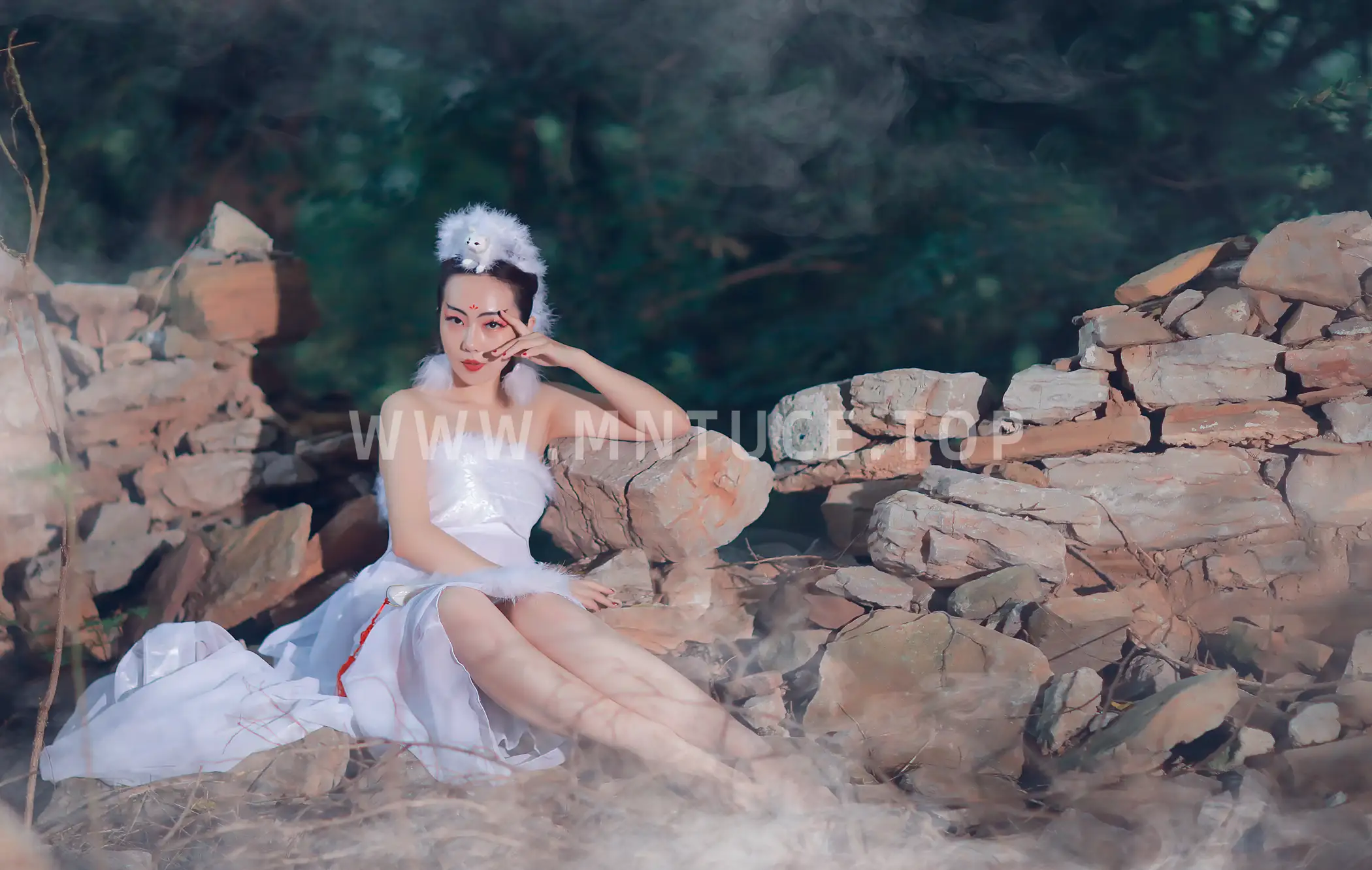 [艺图语] 2021.08.16 Vol.133 – 白狐 小米#[19P]-8