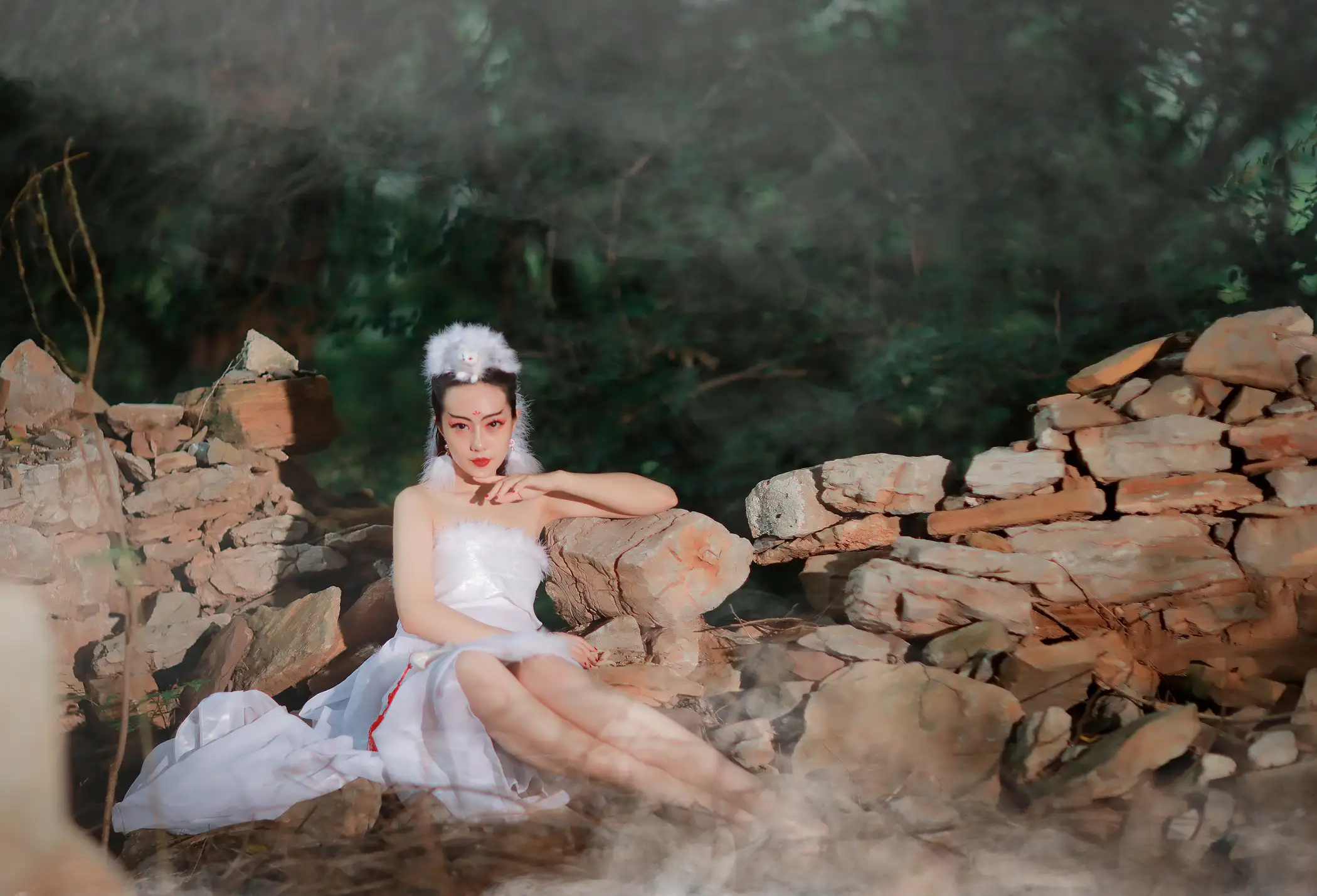 [艺图语] 2021.08.16 Vol.133 – 白狐 小米#[19P]-9