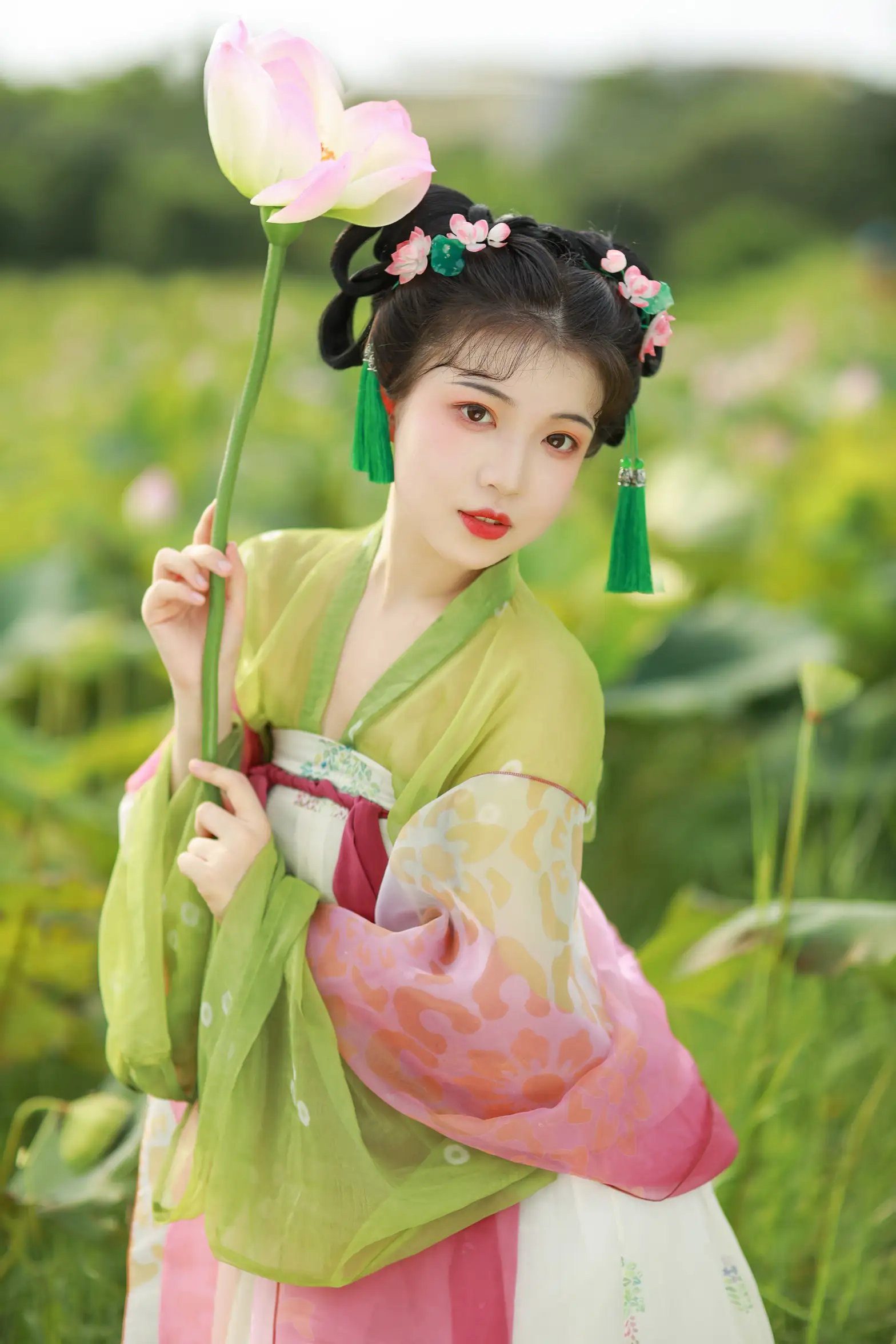 [艺图语] 2022.08.03 Vol.1614 – 荷花少女 我超白_#[30P]-3
