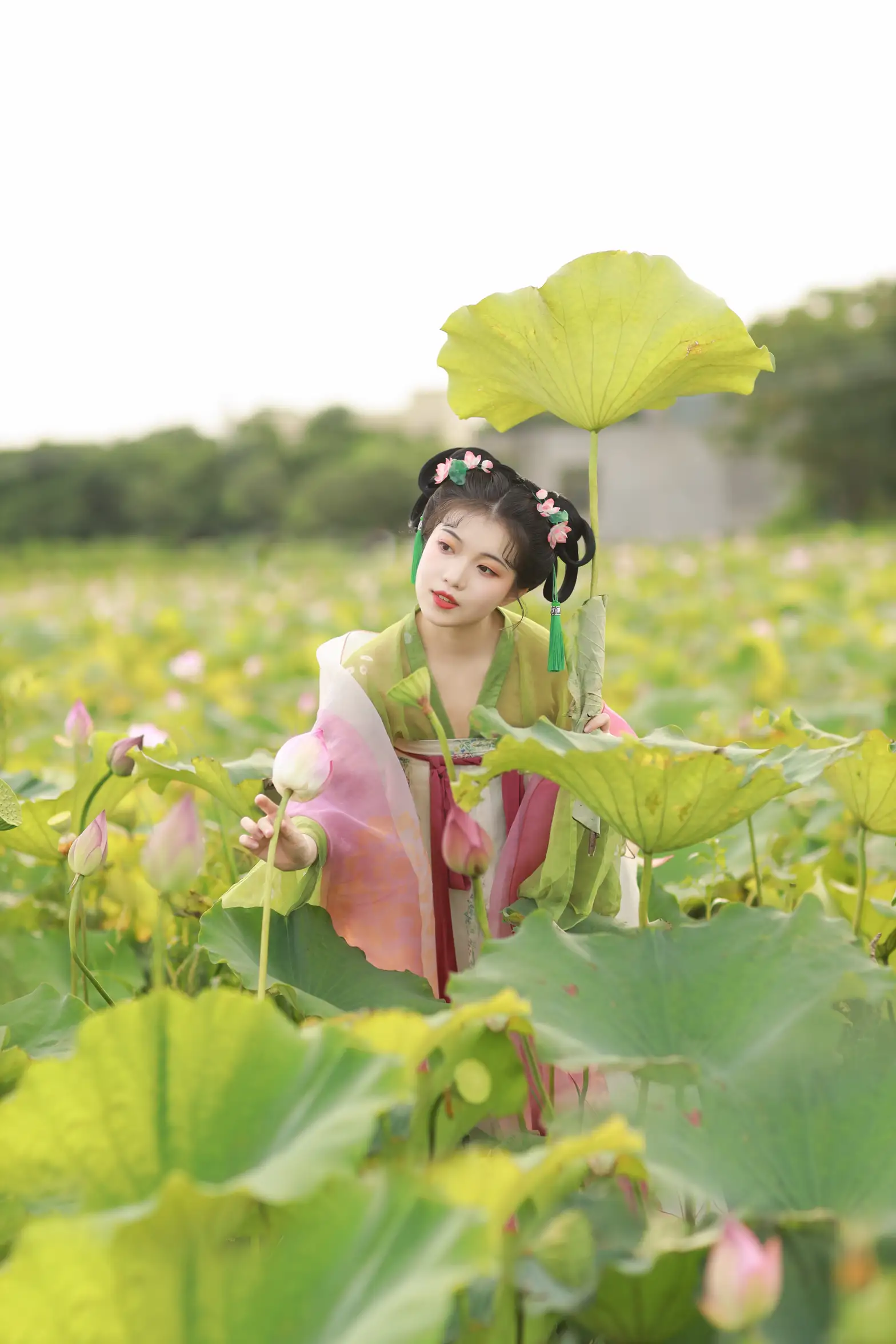 [艺图语] 2022.08.03 Vol.1614 – 荷花少女 我超白_#[30P]-10