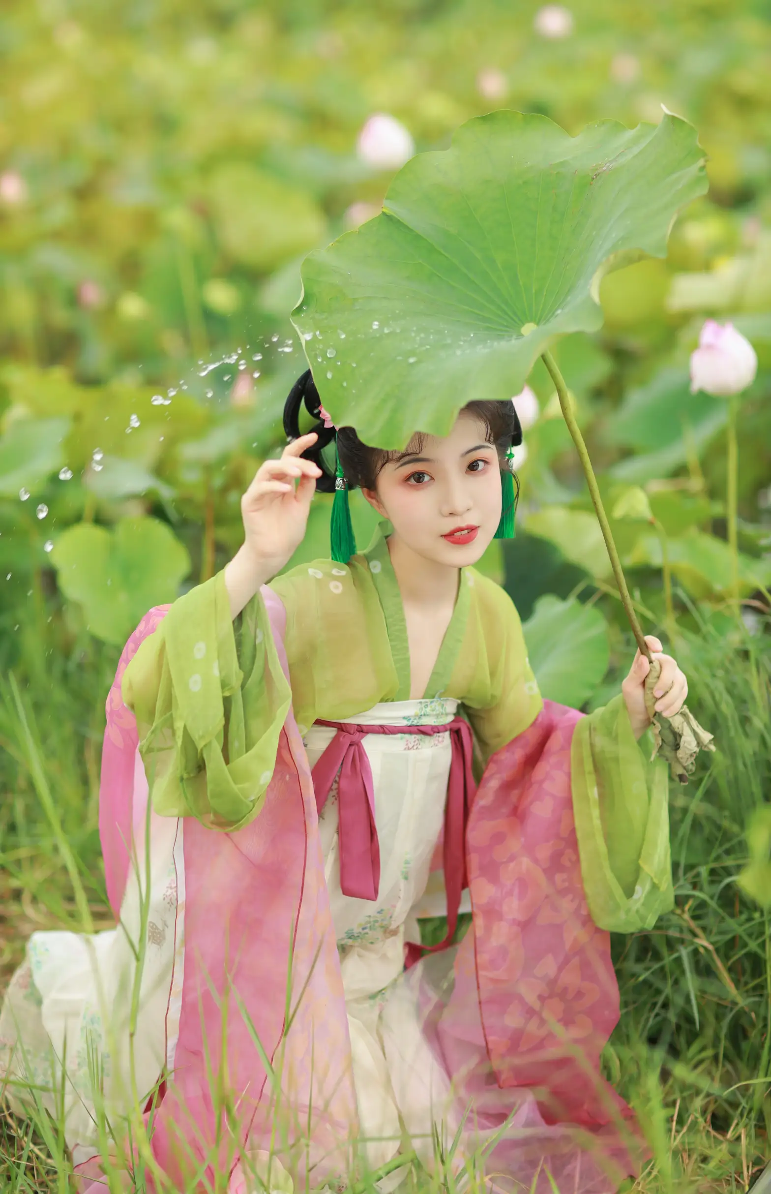 [艺图语] 2022.08.03 Vol.1614 – 荷花少女 我超白_#[30P]-3