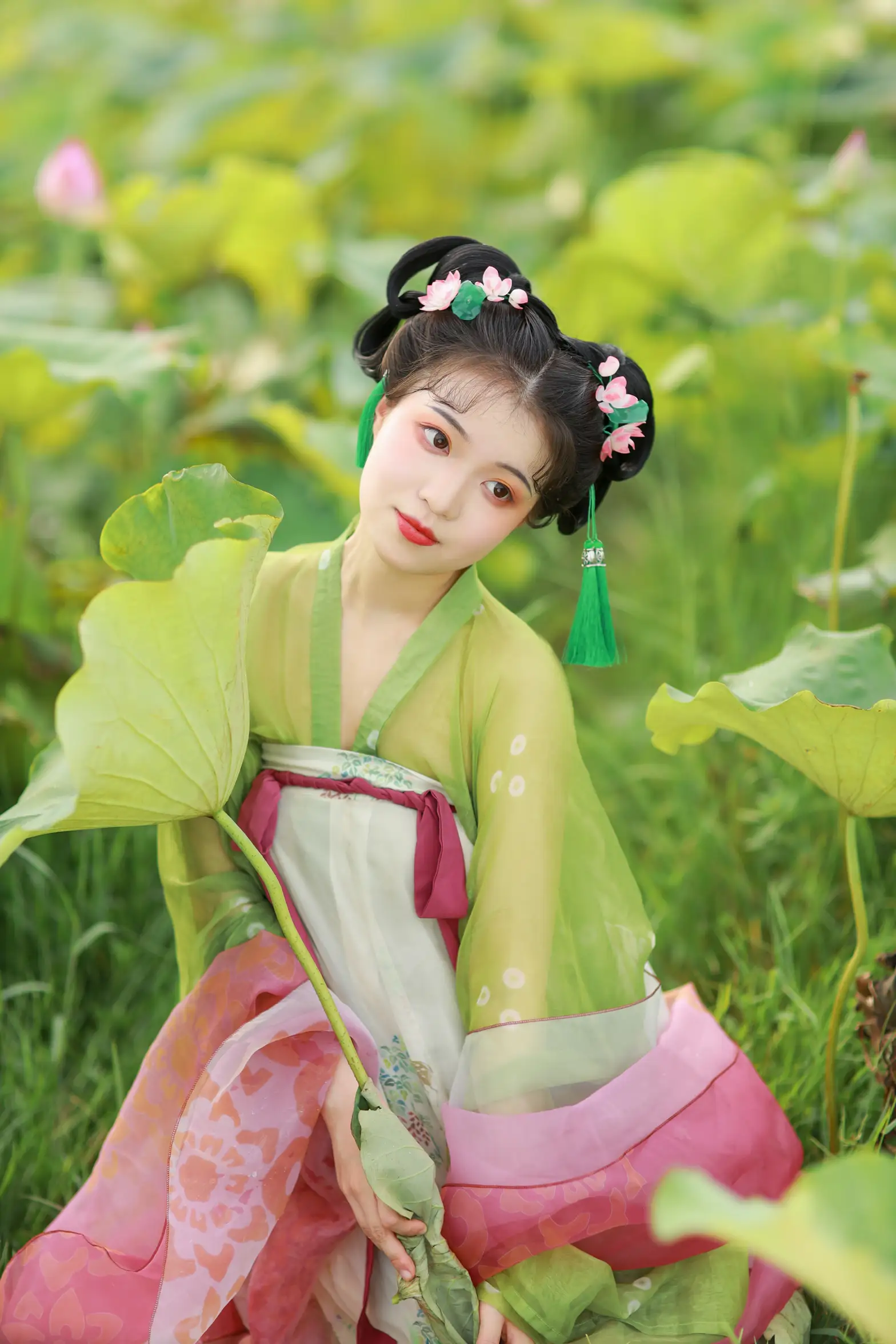[艺图语] 2022.08.03 Vol.1614 – 荷花少女 我超白_#[30P]-4