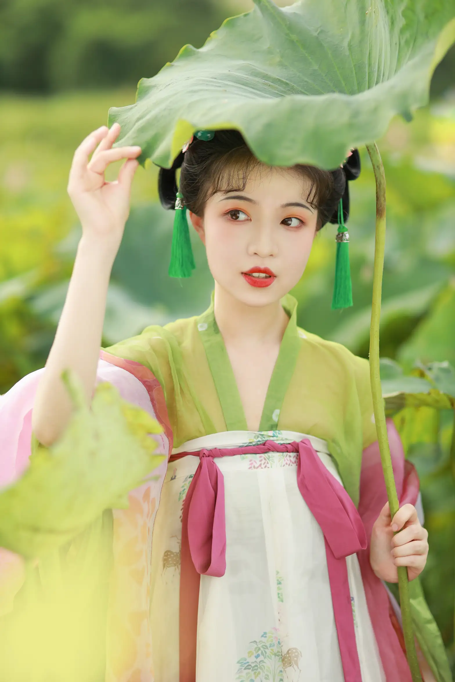 [艺图语] 2022.08.03 Vol.1614 – 荷花少女 我超白_#[30P]-3