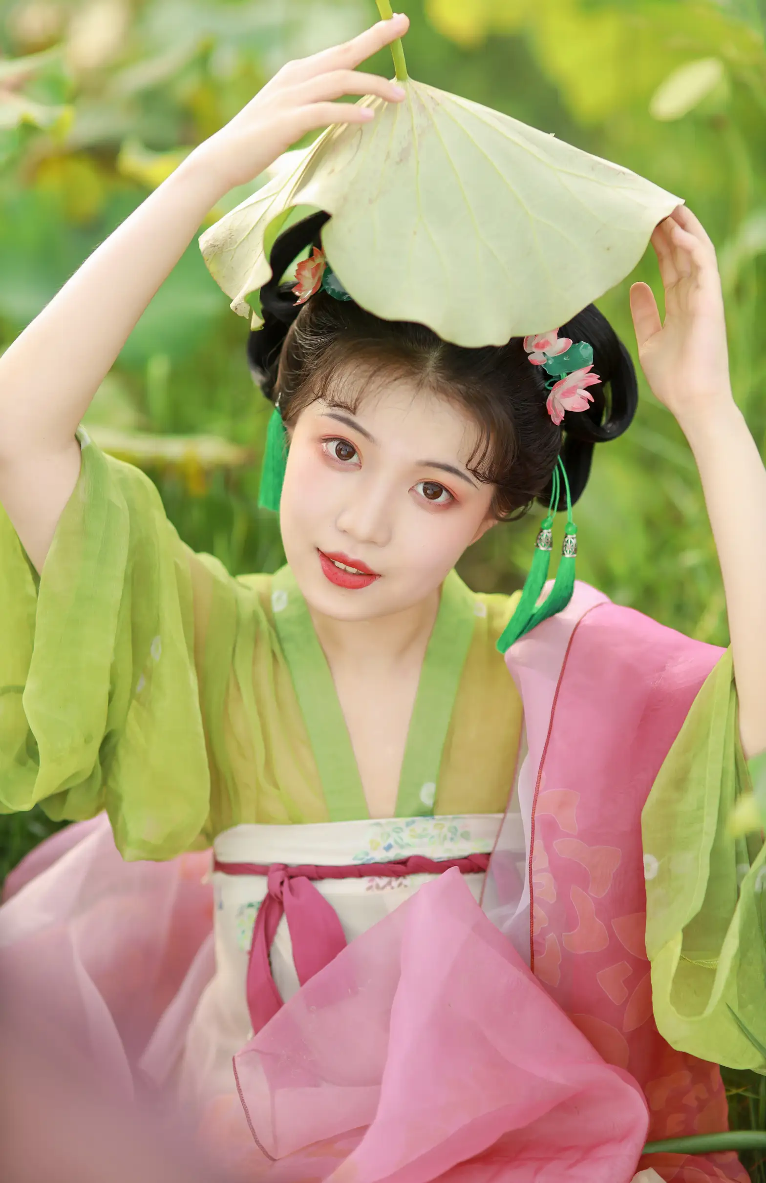[艺图语] 2022.08.03 Vol.1614 – 荷花少女 我超白_#[30P]-5