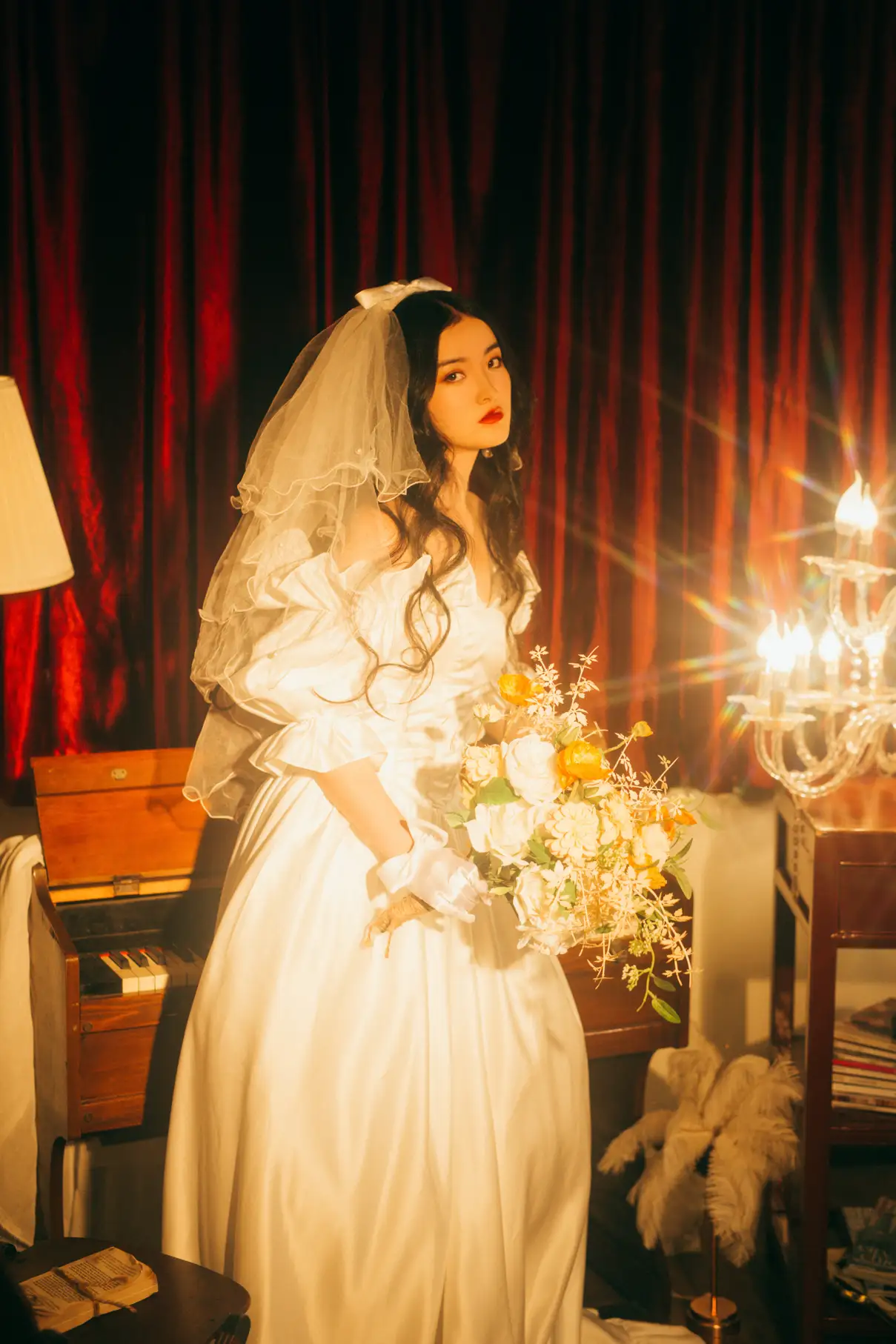 [艺图语] 2022.07.26 Vol.1546 – 一个人的婚纱 玲兰#[22P]-2