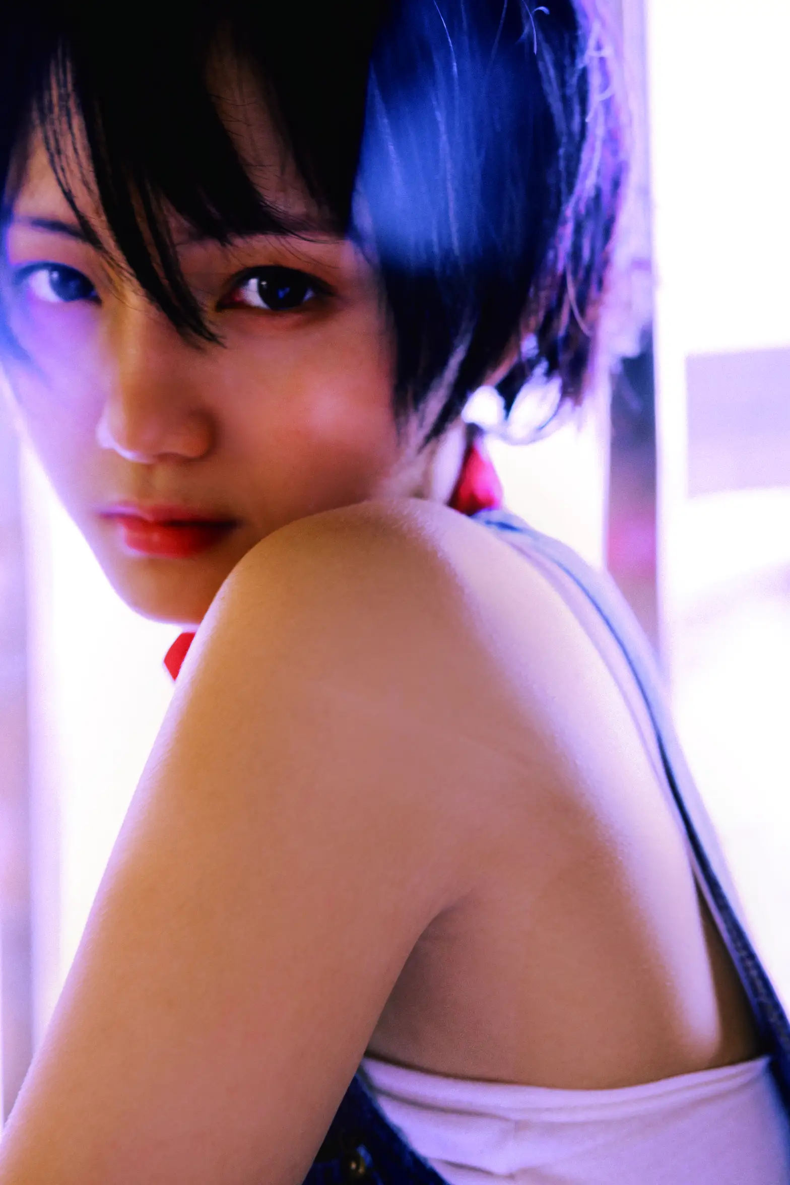 [艺图语] 2021.11.27 Vol.476 – 短发女孩 黎美汐#[31P]-7