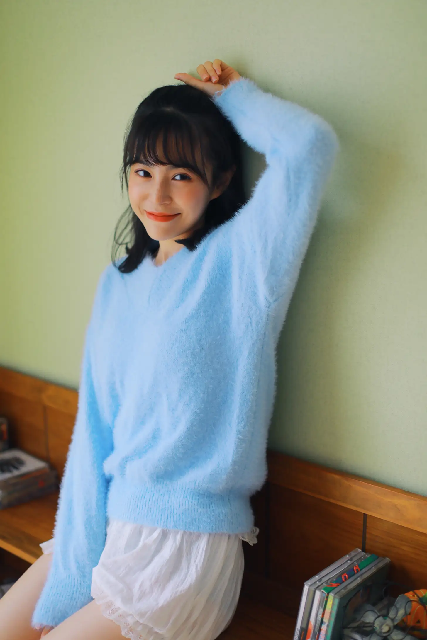 [艺图语] 2021.04.13 Vol.038 – 蓝色毛衣 裸心心#[34P]-3