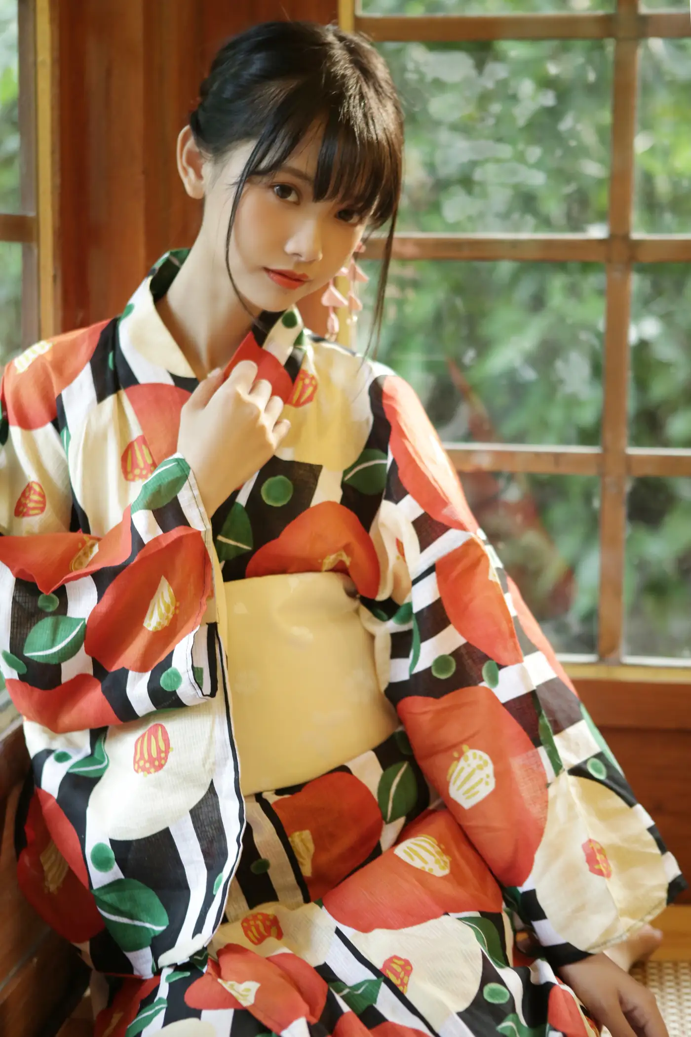 [艺图语] 2022.08.08 Vol.1656 – 夏日祭 猫梓子#[23P]-3