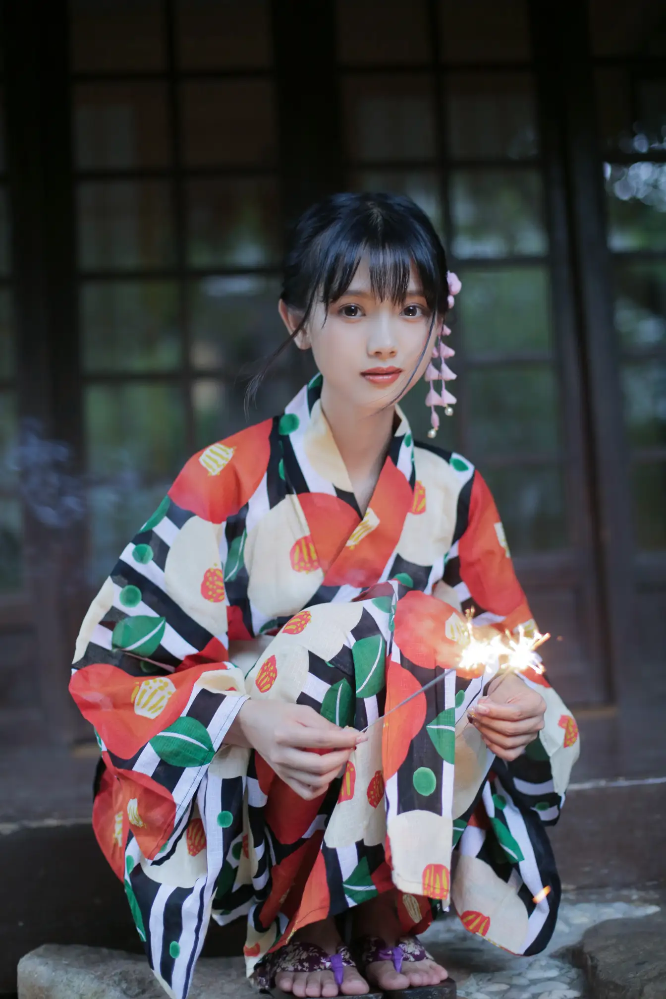 [艺图语] 2022.08.08 Vol.1656 – 夏日祭 猫梓子#[23P]-4