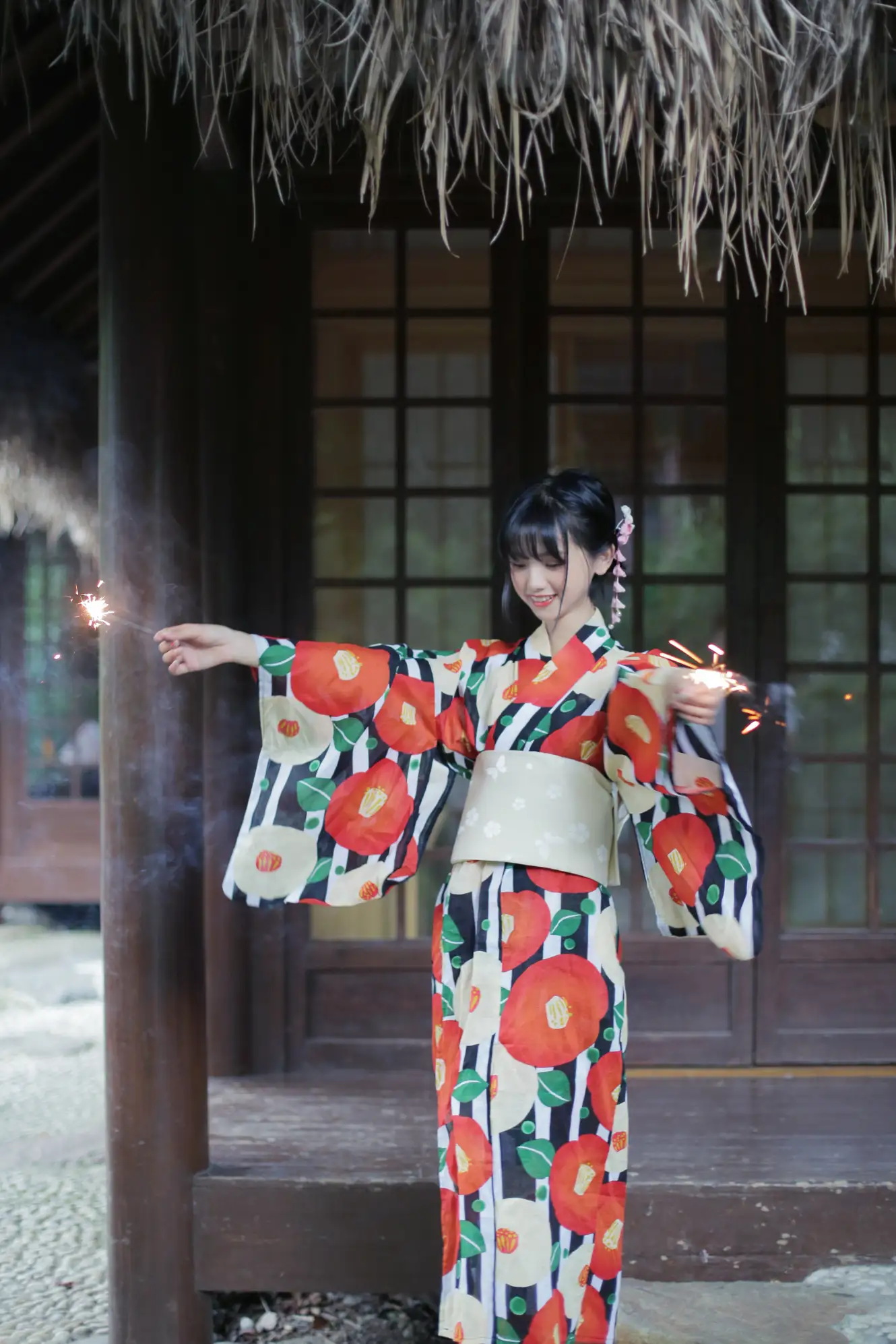 [艺图语] 2022.08.08 Vol.1656 – 夏日祭 猫梓子#[23P]-5