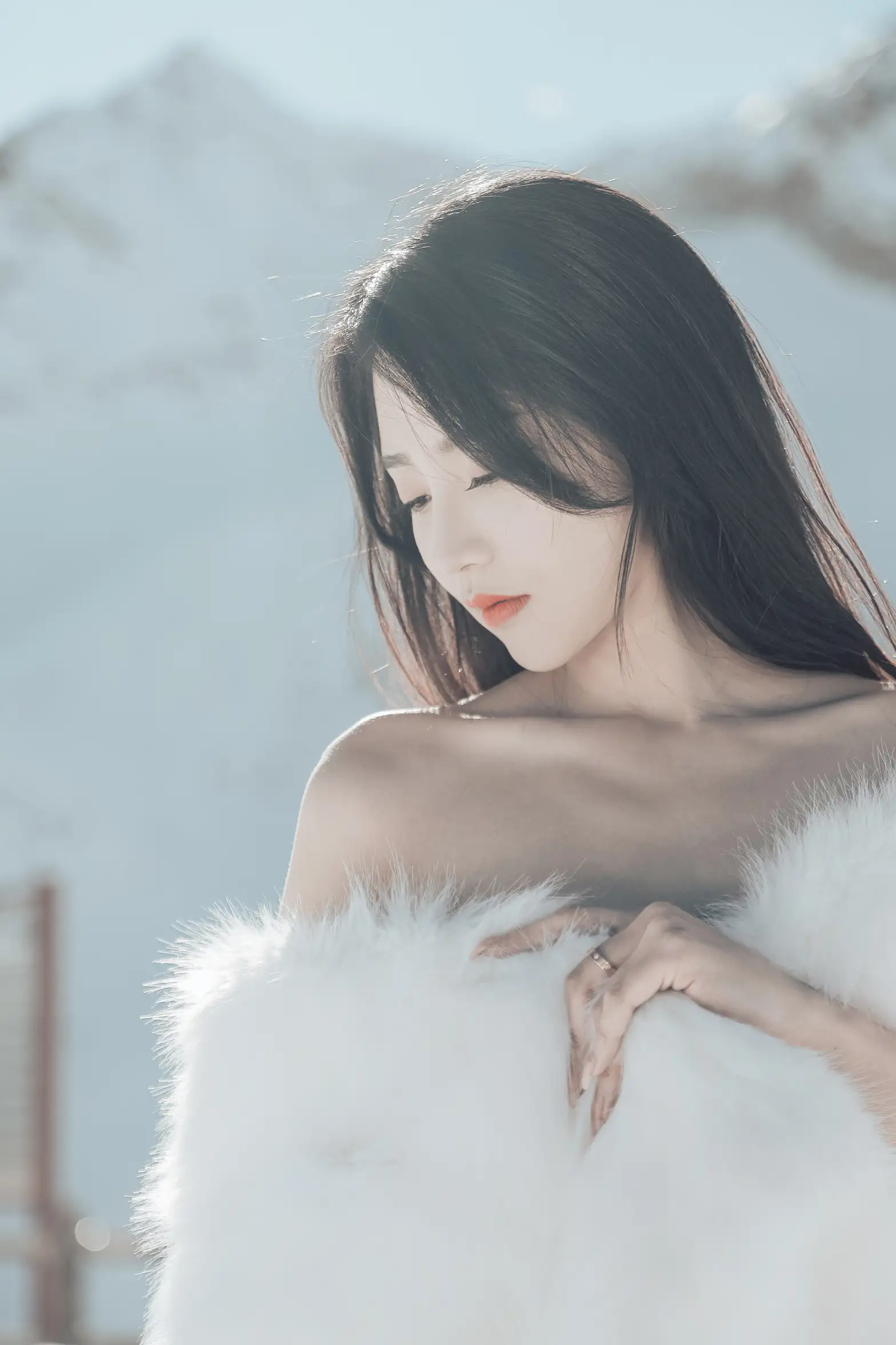 [艺图语] 2022.06.21 Vol.1243 – 冰雪之巅 婷婷#[34P]-2