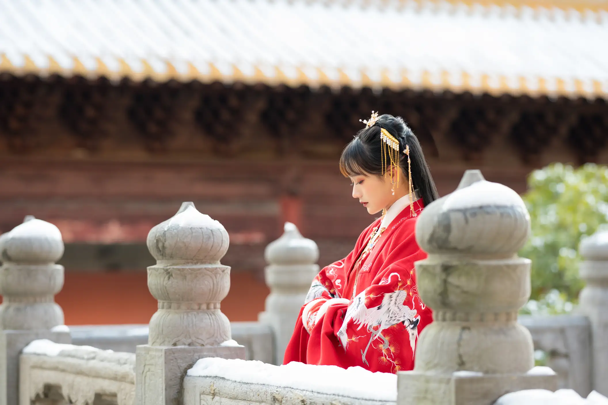 [艺图语] 2022.06.18 Vol.1219 – 深宫雪 兔子Zzz不吃胡萝卜#[28P]-4