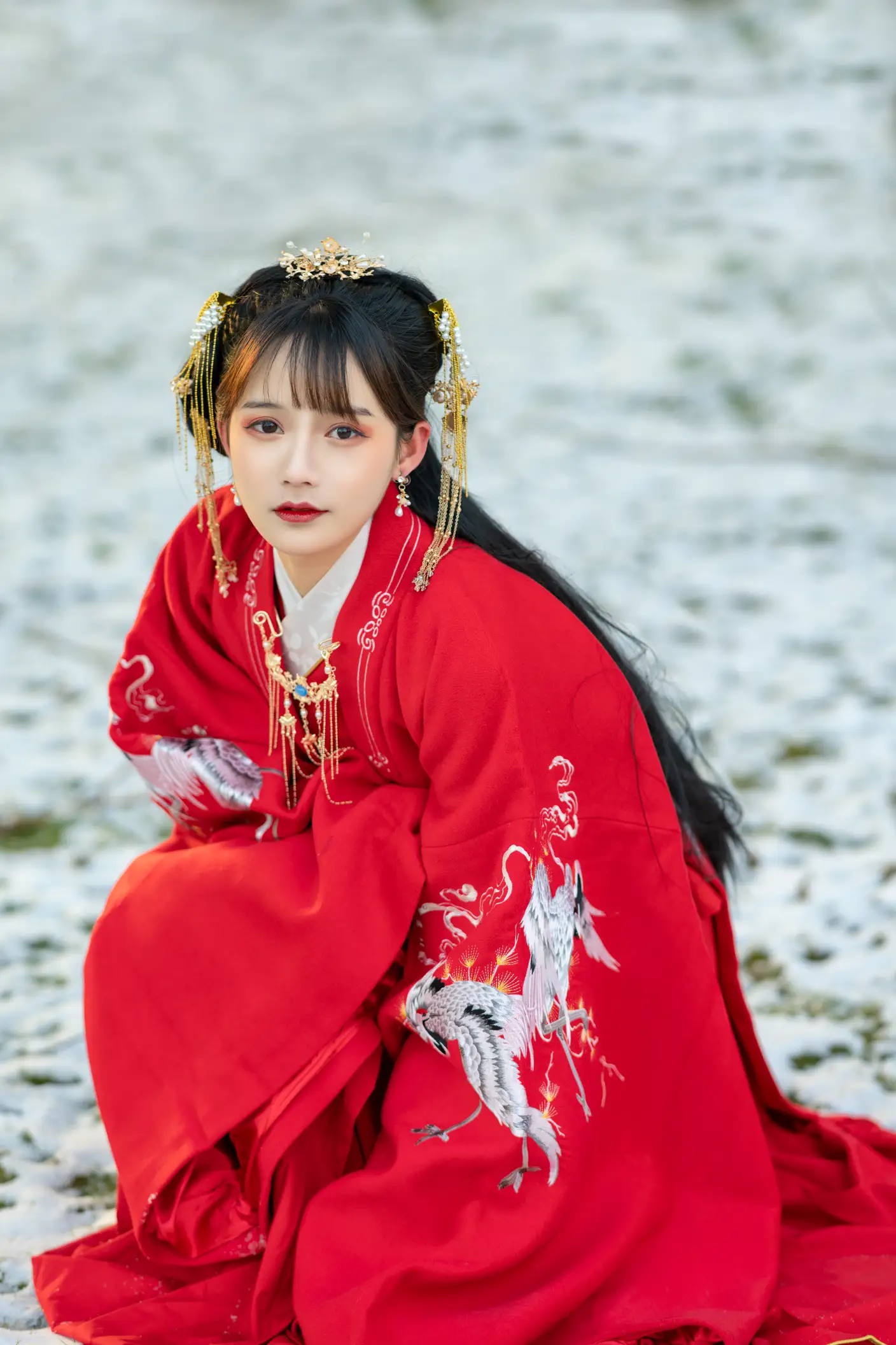 [艺图语] 2022.06.18 Vol.1219 – 深宫雪 兔子Zzz不吃胡萝卜#[28P]-1