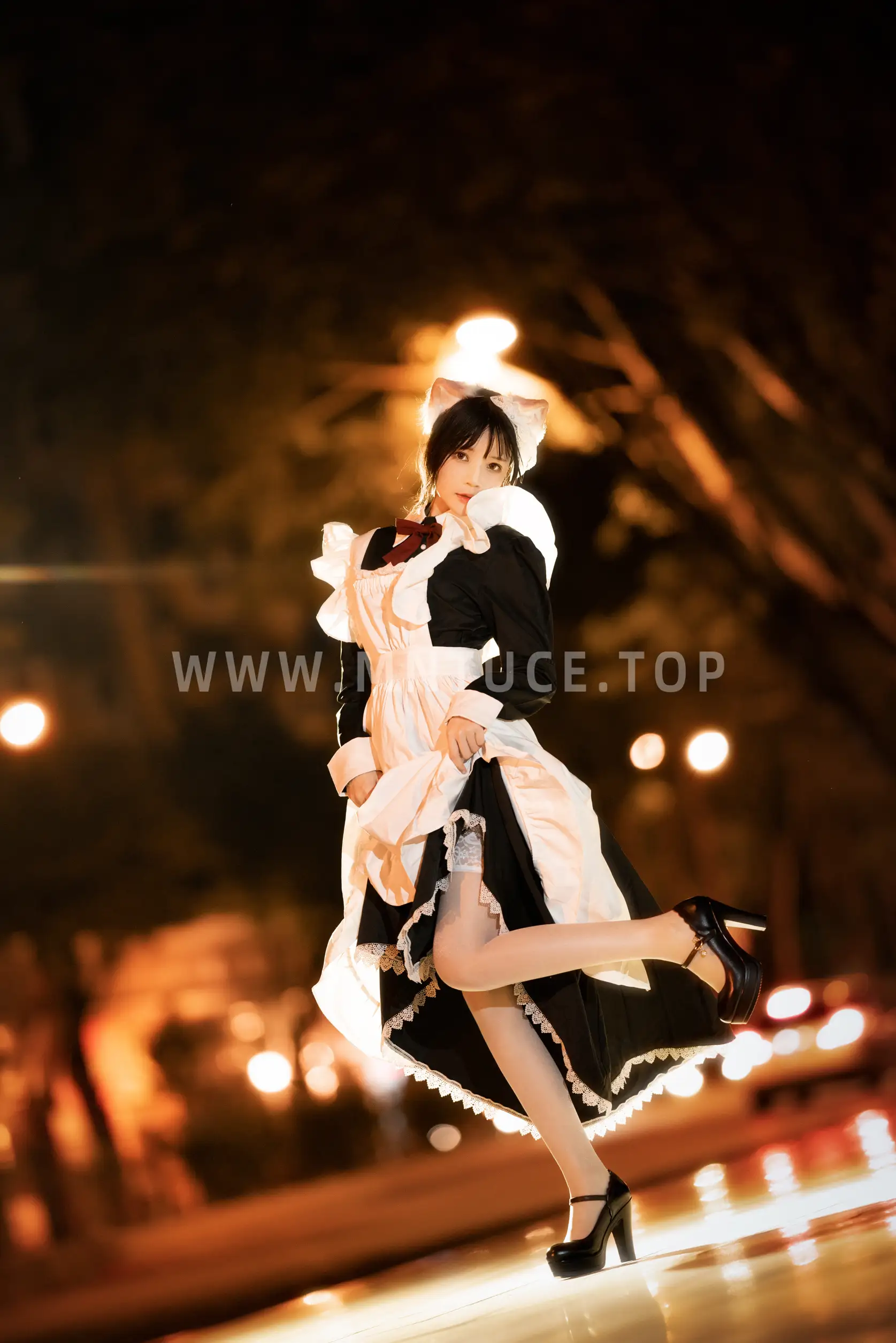 [艺图语] 2022.05.19 Vol.0931 – 夜女仆 桜桃喵#[21P]-4