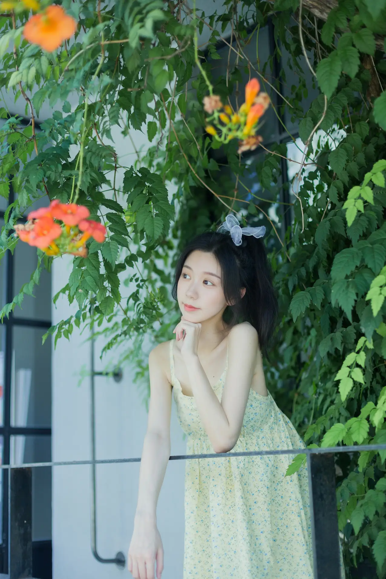 [艺图语] 2022.08.18 Vol.1732 – 夏日凌霄 饲猫少女 饲猫少女-#[33P]-7