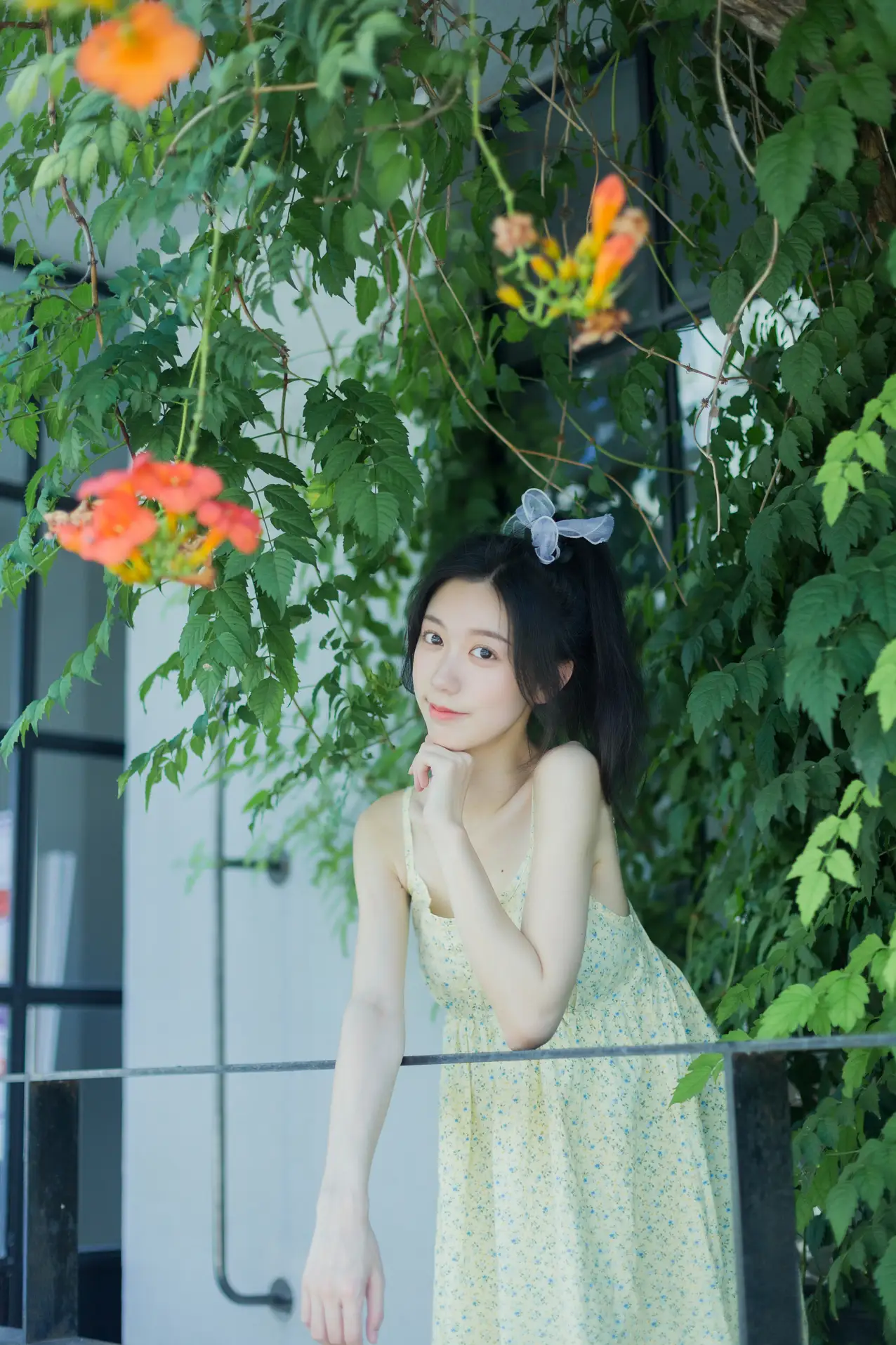 [艺图语] 2022.08.18 Vol.1732 – 夏日凌霄 饲猫少女 饲猫少女-#[33P]-8