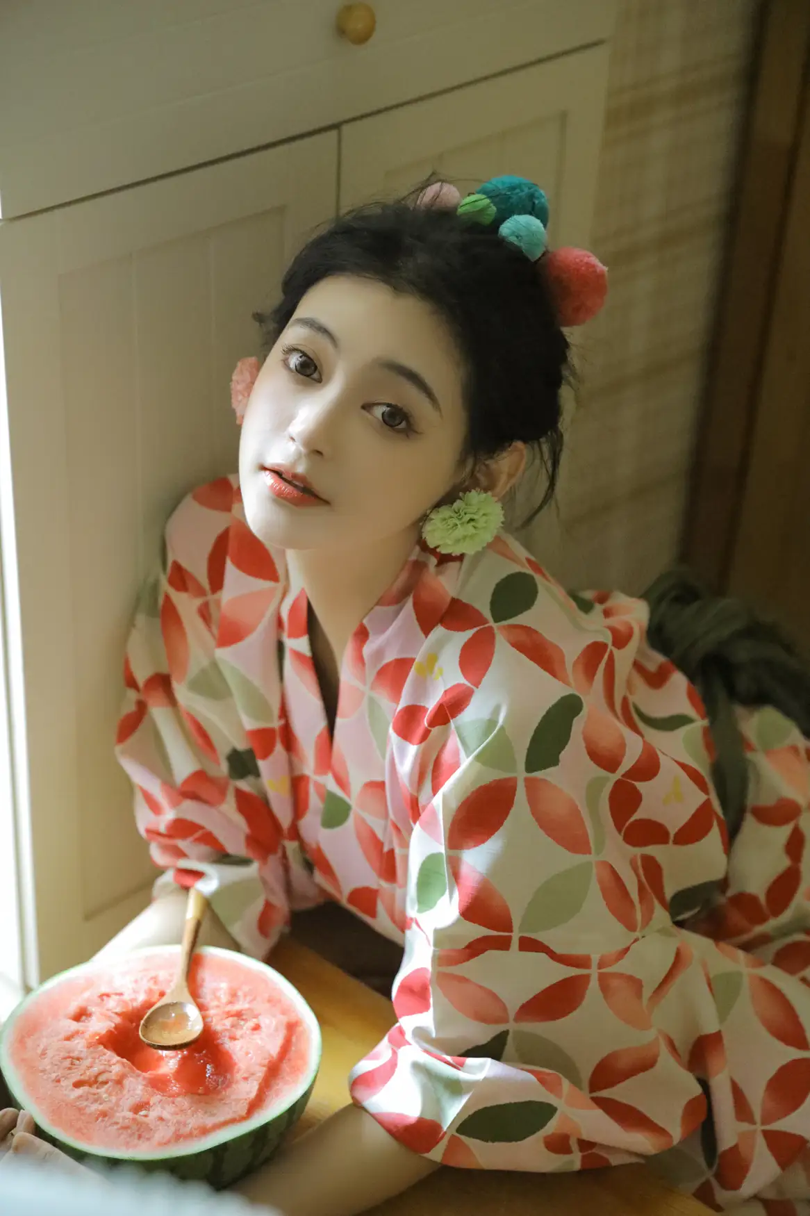 [艺图语] 2022.09.07 Vol.1889 – 和服少女宅家记 傅四维儿#[21P]-6