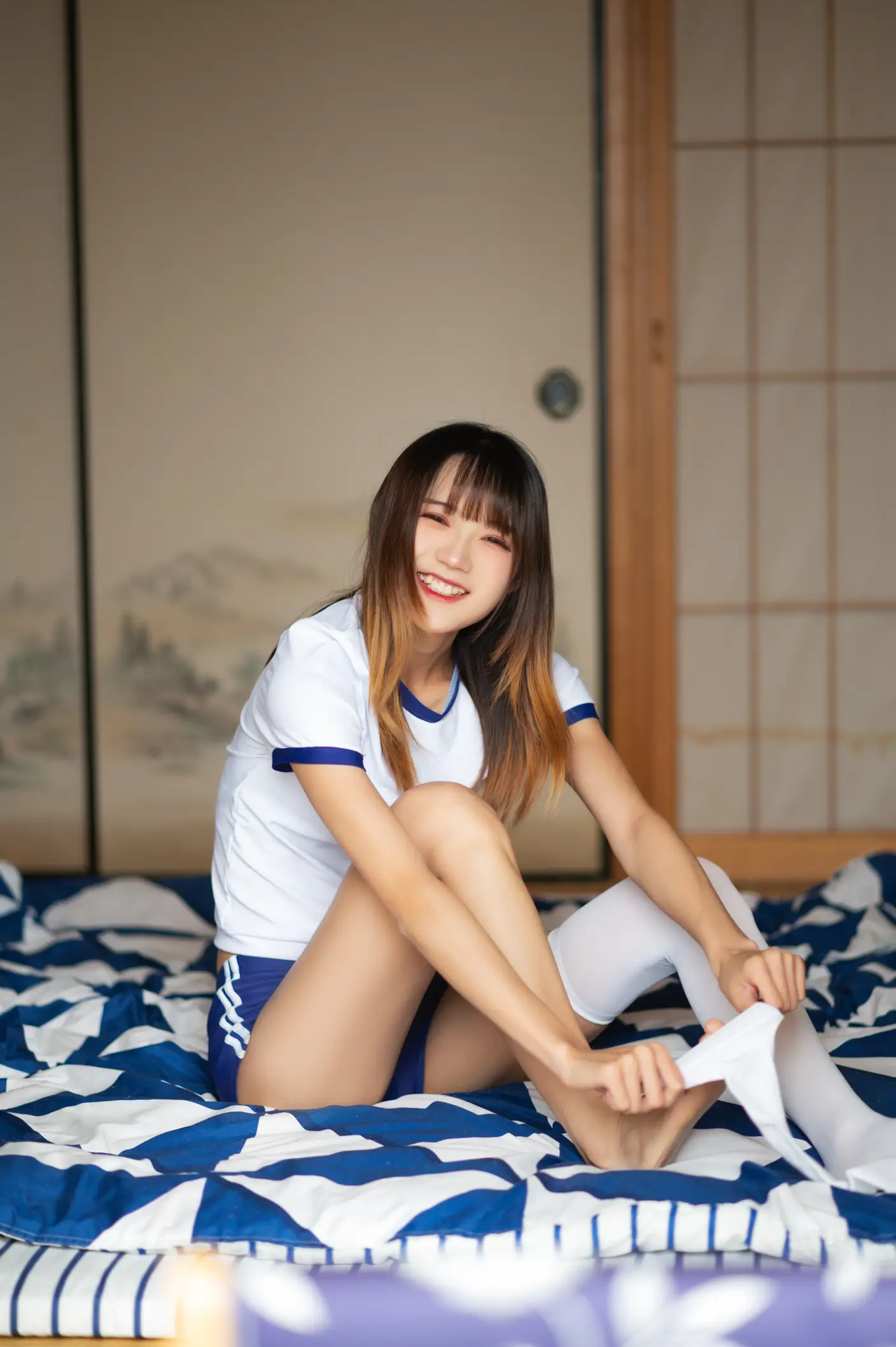 [艺图语] 2022.05.16 Vol.900 – 体操服少女 兔子Zzz不吃胡萝卜#[37P]-3