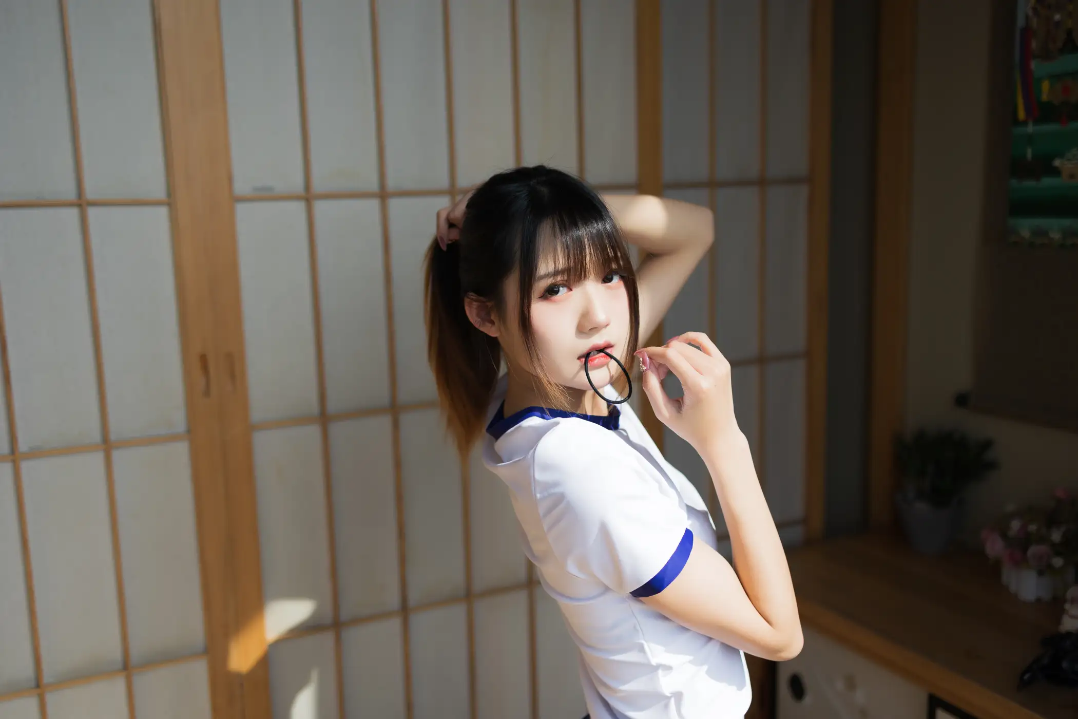 [艺图语] 2022.05.16 Vol.900 – 体操服少女 兔子Zzz不吃胡萝卜#[37P]-5