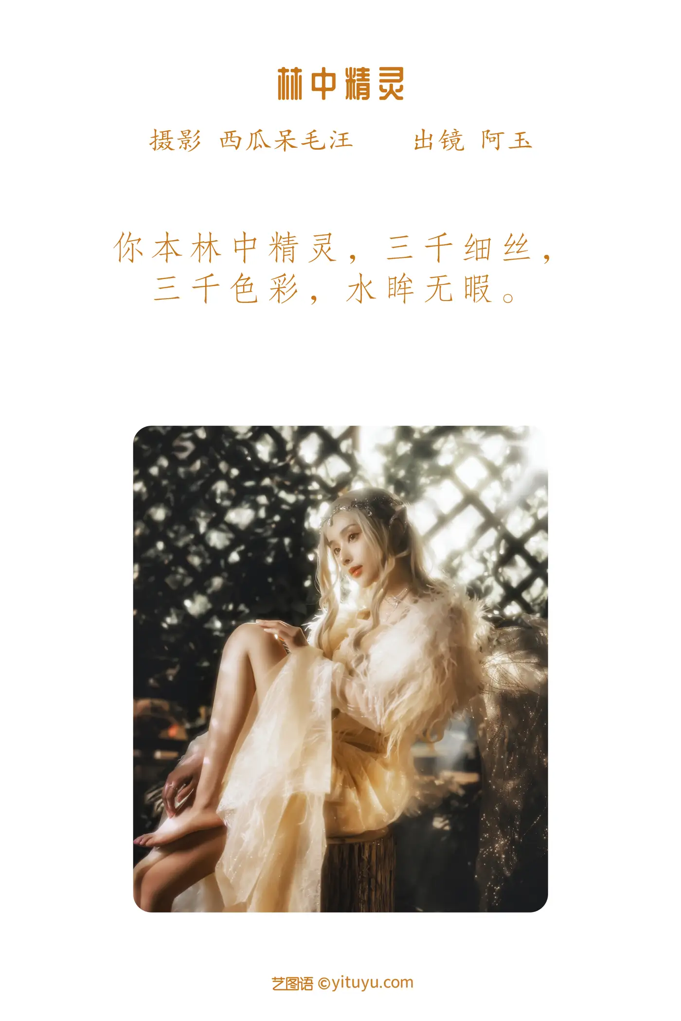 [艺图语] 2022.06.07 Vol.1107 – 林中精灵 AAAyu阿玉#[34P]-2