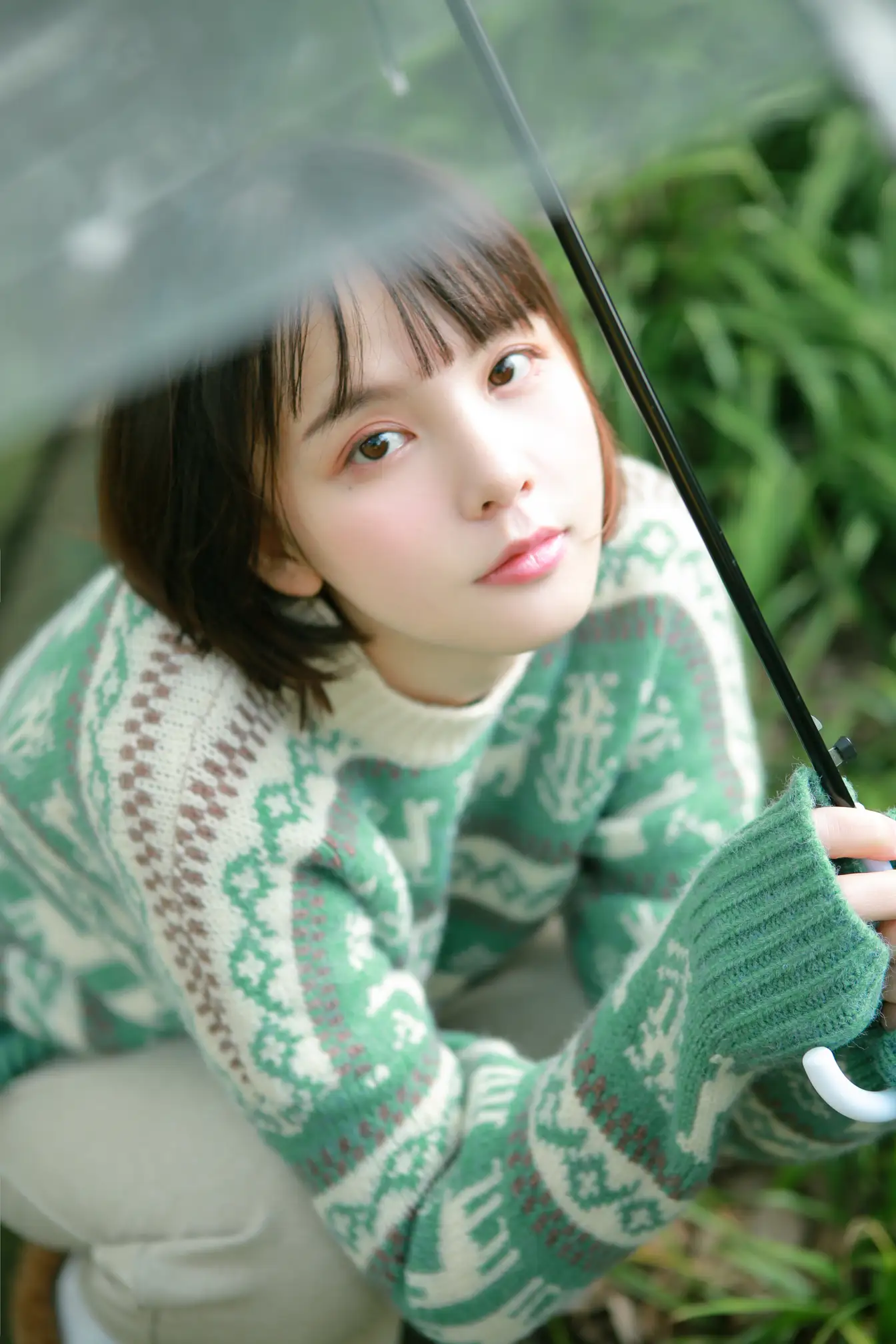 [艺图语] 2022.08.06 Vol.1642 – 氧气女孩 雨一颗#[22P]-6