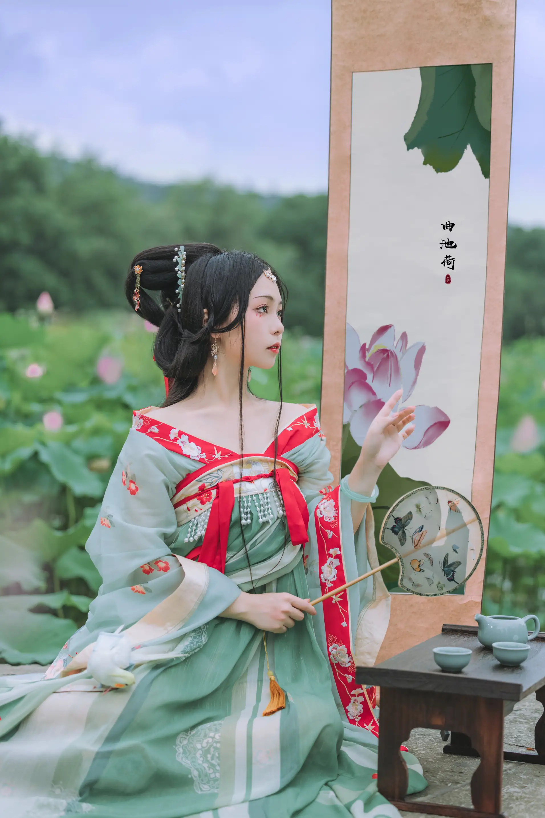 [艺图语] 2022.08.13 Vol.1692 – 风荷举 阡墨红尘#[22P]-5