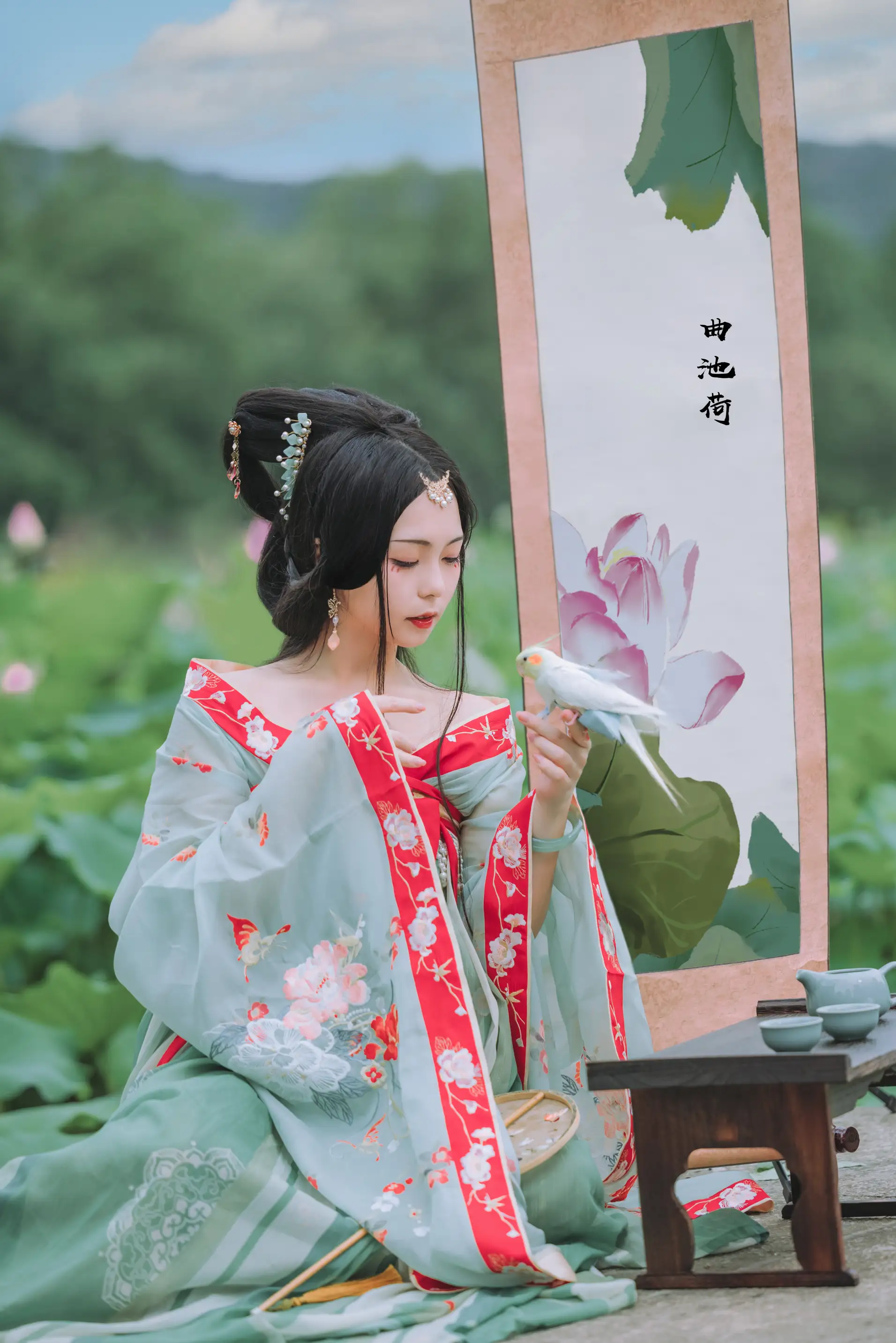 [艺图语] 2022.08.13 Vol.1692 – 风荷举 阡墨红尘#[22P]-6