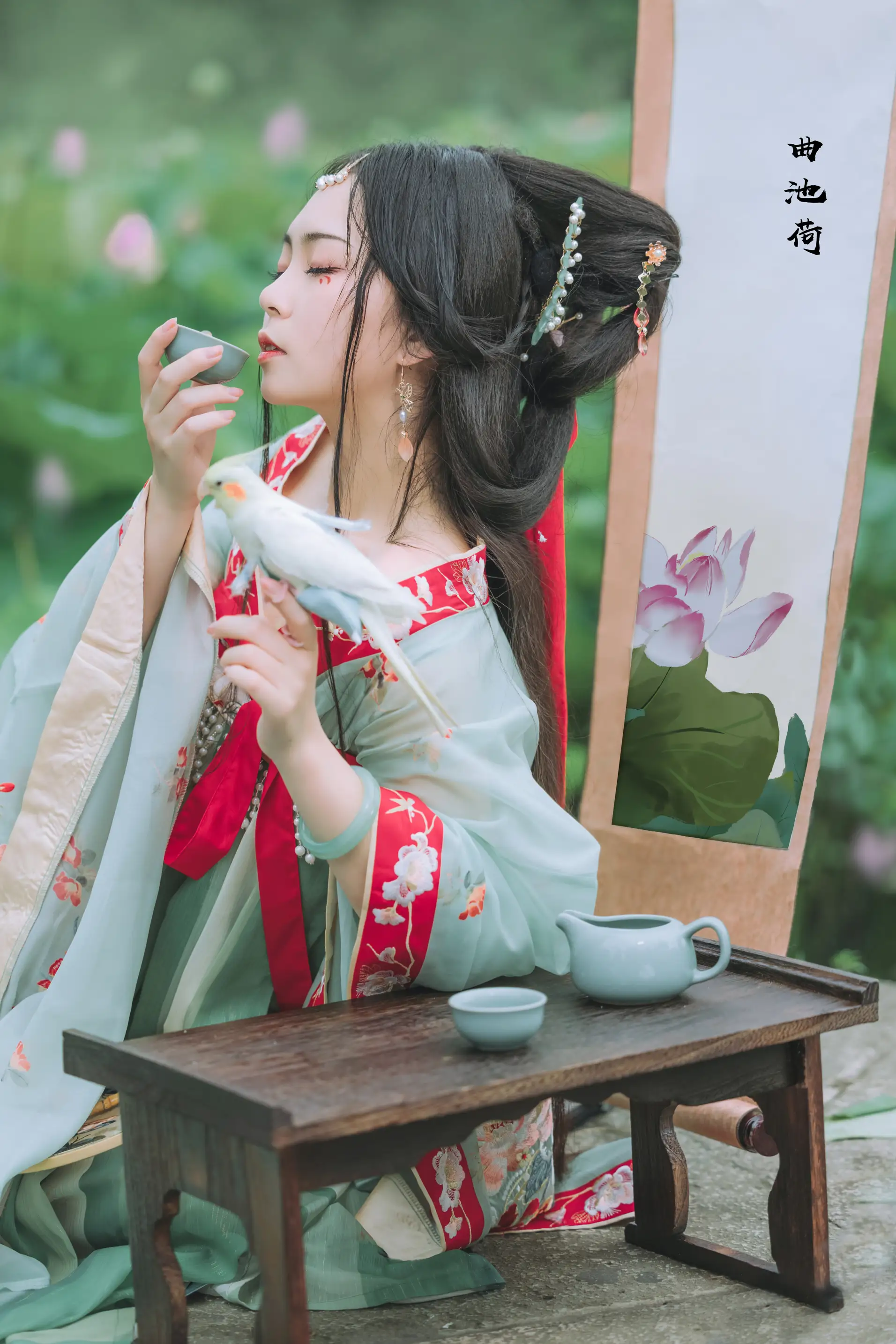 [艺图语] 2022.08.13 Vol.1692 – 风荷举 阡墨红尘#[22P]-8