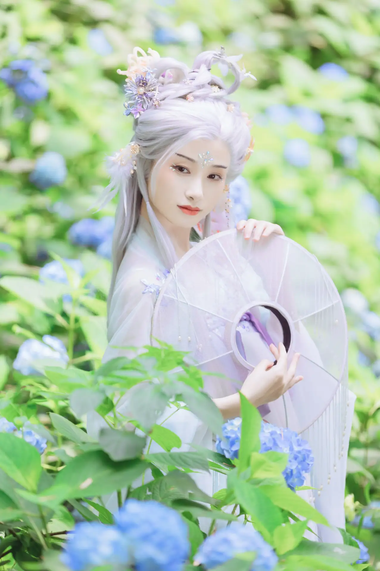 [艺图语] 2022.07.06 Vol.1394 – 花神 眸小妖#[49P]-1