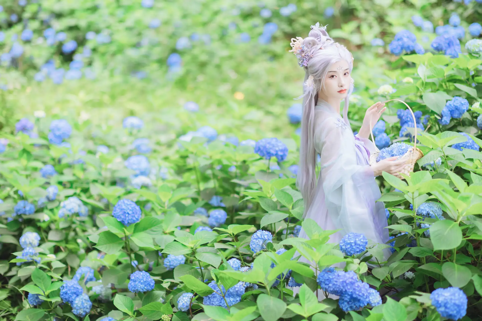 [艺图语] 2022.07.06 Vol.1394 – 花神 眸小妖#[49P]-4