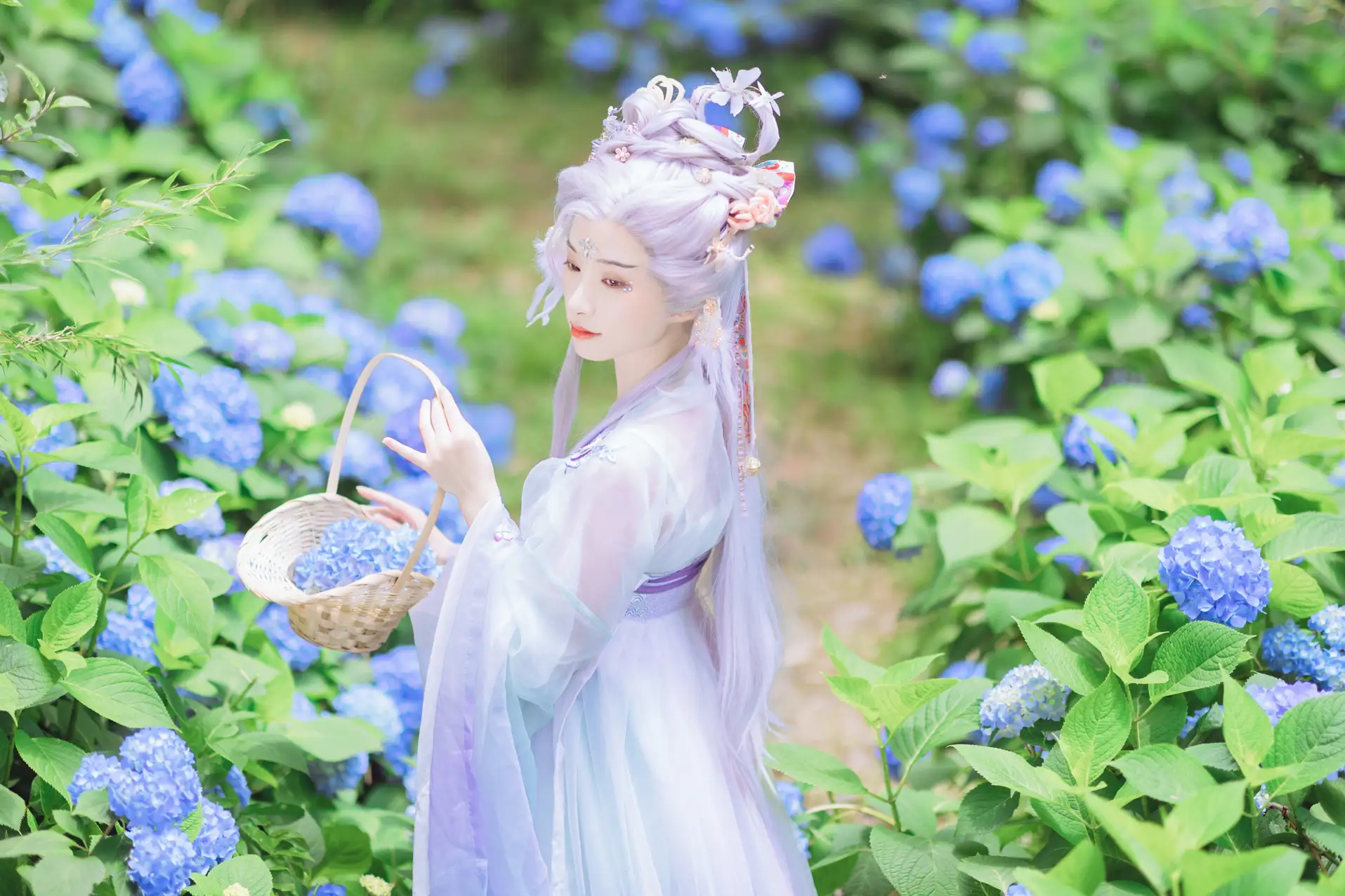 [艺图语] 2022.07.06 Vol.1394 – 花神 眸小妖#[49P]-9