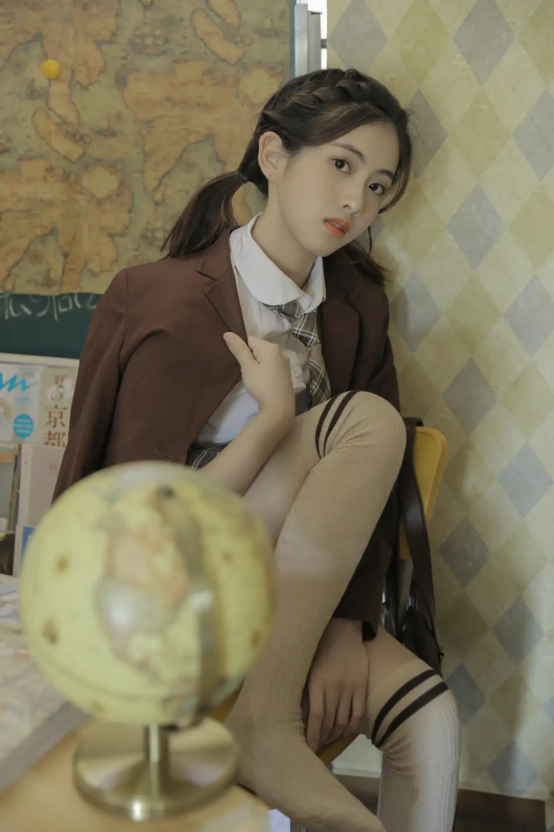 [艺图语] 2022.07.13 Vol.1468 – 下节课自习 潘珺雅#[20P]-7