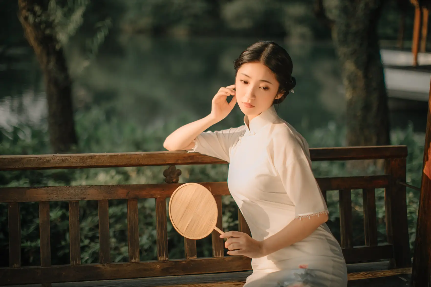 [艺图语] 2021.10.25 Vol.386 – 柳絮旗袍 小温暖#[18P]-5