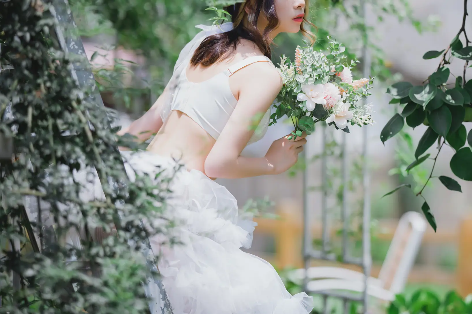 [艺图语] 2022.08.28 Vol.1809 – 花嫁浪漫 清青琴玖#[32P]-1