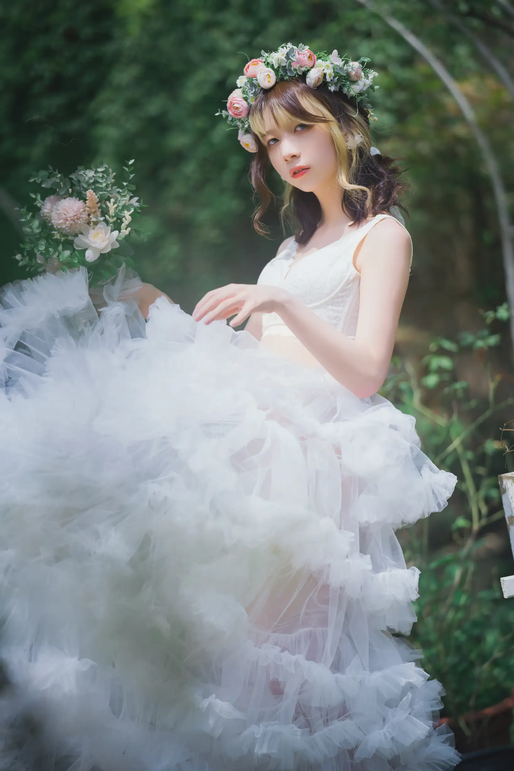 [艺图语] 2022.08.28 Vol.1809 – 花嫁浪漫 清青琴玖#[32P]-5