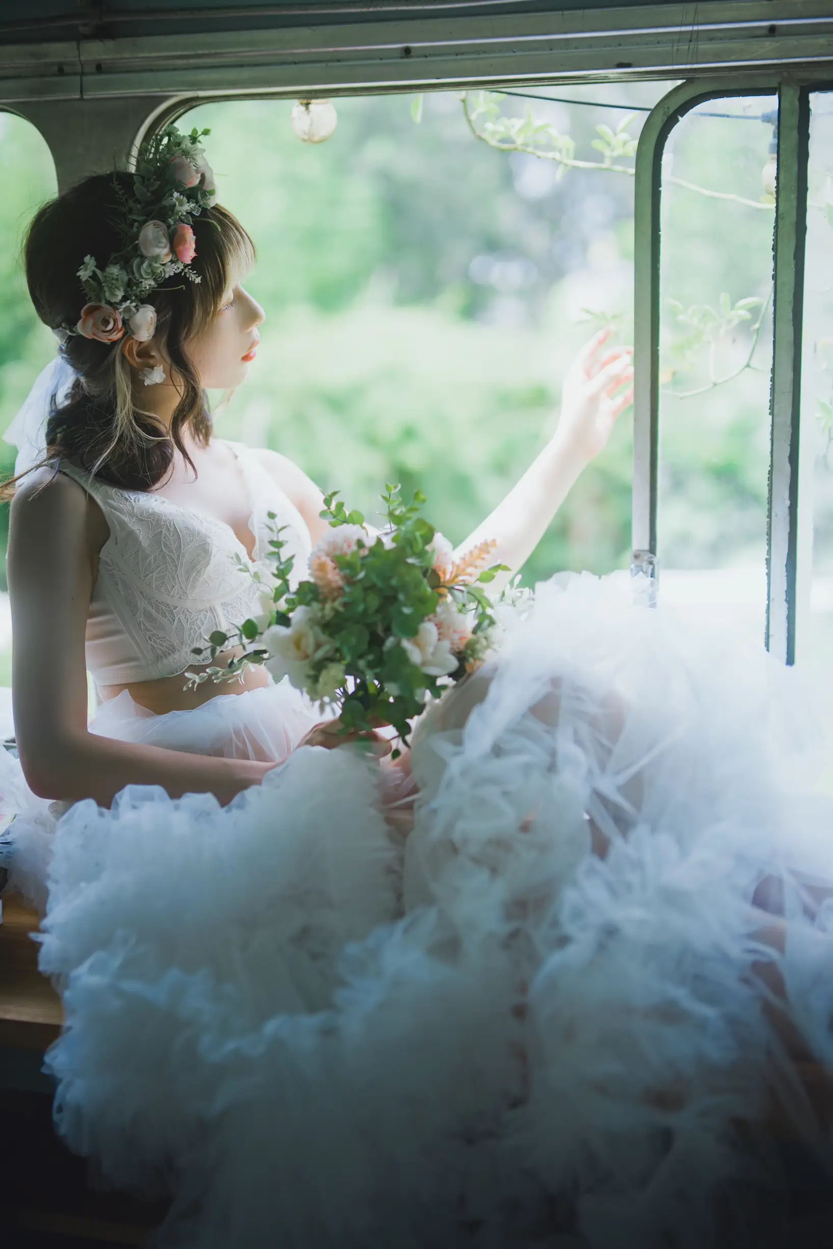 [艺图语] 2022.08.28 Vol.1809 – 花嫁浪漫 清青琴玖#[32P]-8