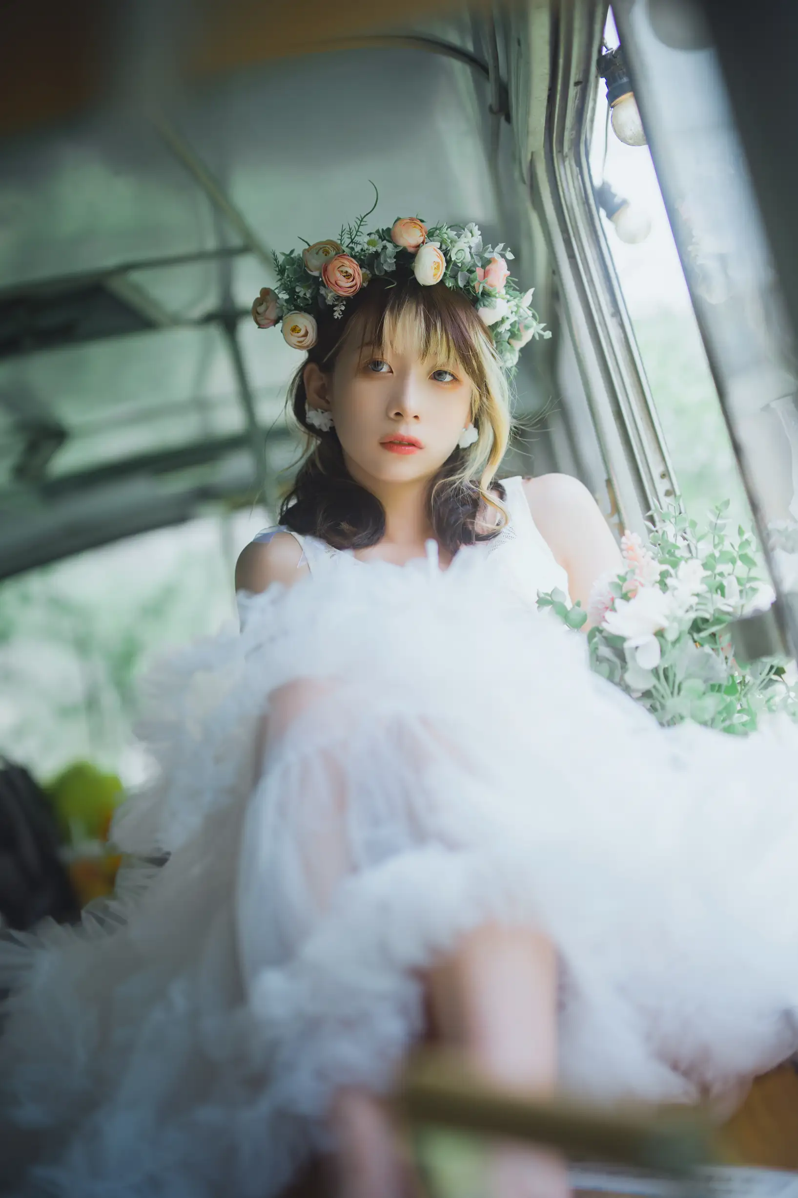 [艺图语] 2022.08.28 Vol.1809 – 花嫁浪漫 清青琴玖#[32P]-2